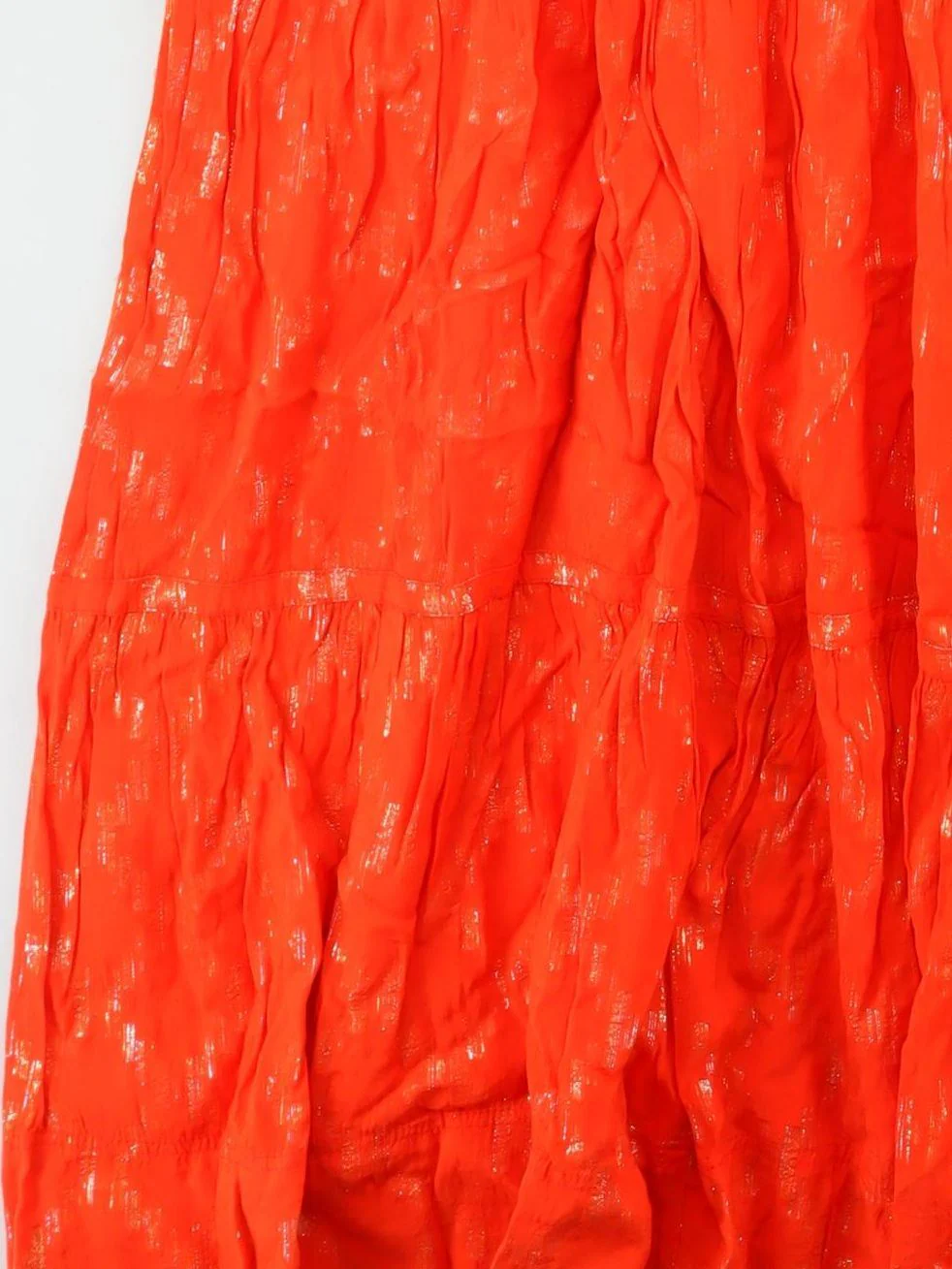 Karen Millen A-Line Maxi Dress UK20 in Orange RRP £179 - Image 4