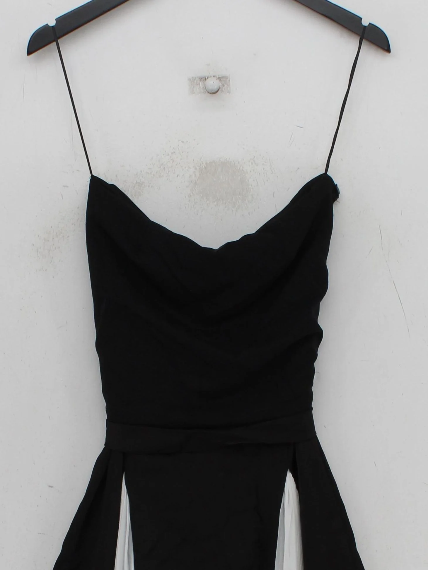 Karen Millen A-Line Midi Dress in Black RRP £149 - Image 3