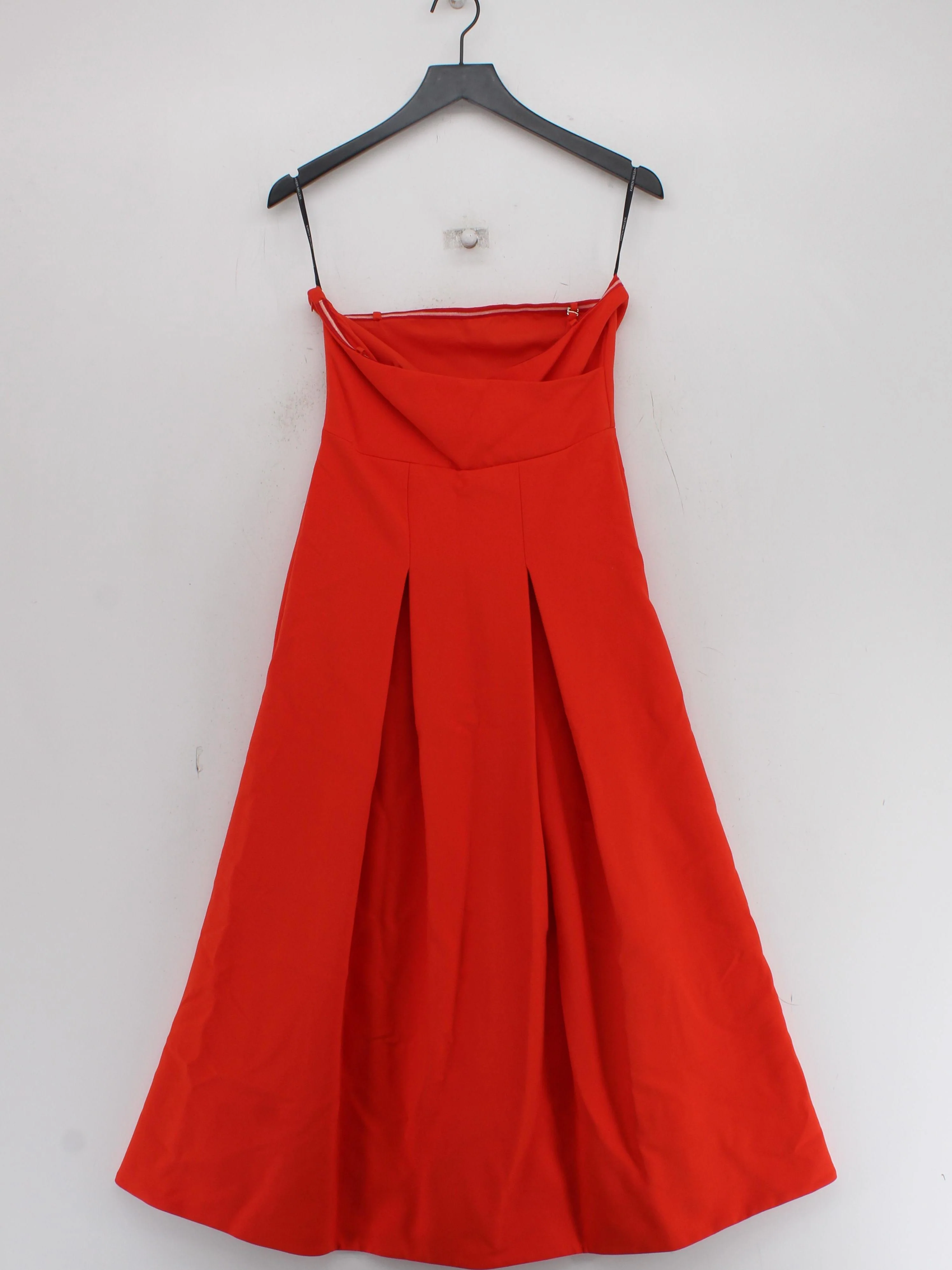 Karen Millen A-Line Midi Dress in Red RRP £239 - Image 2