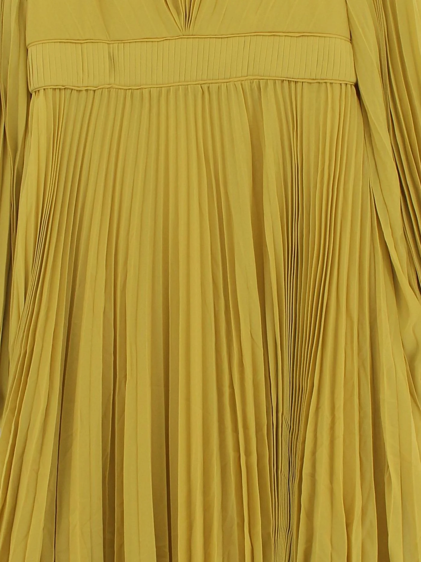 Karen Millen A-Line Midi Dress in Yellow RRP £159 - Image 3
