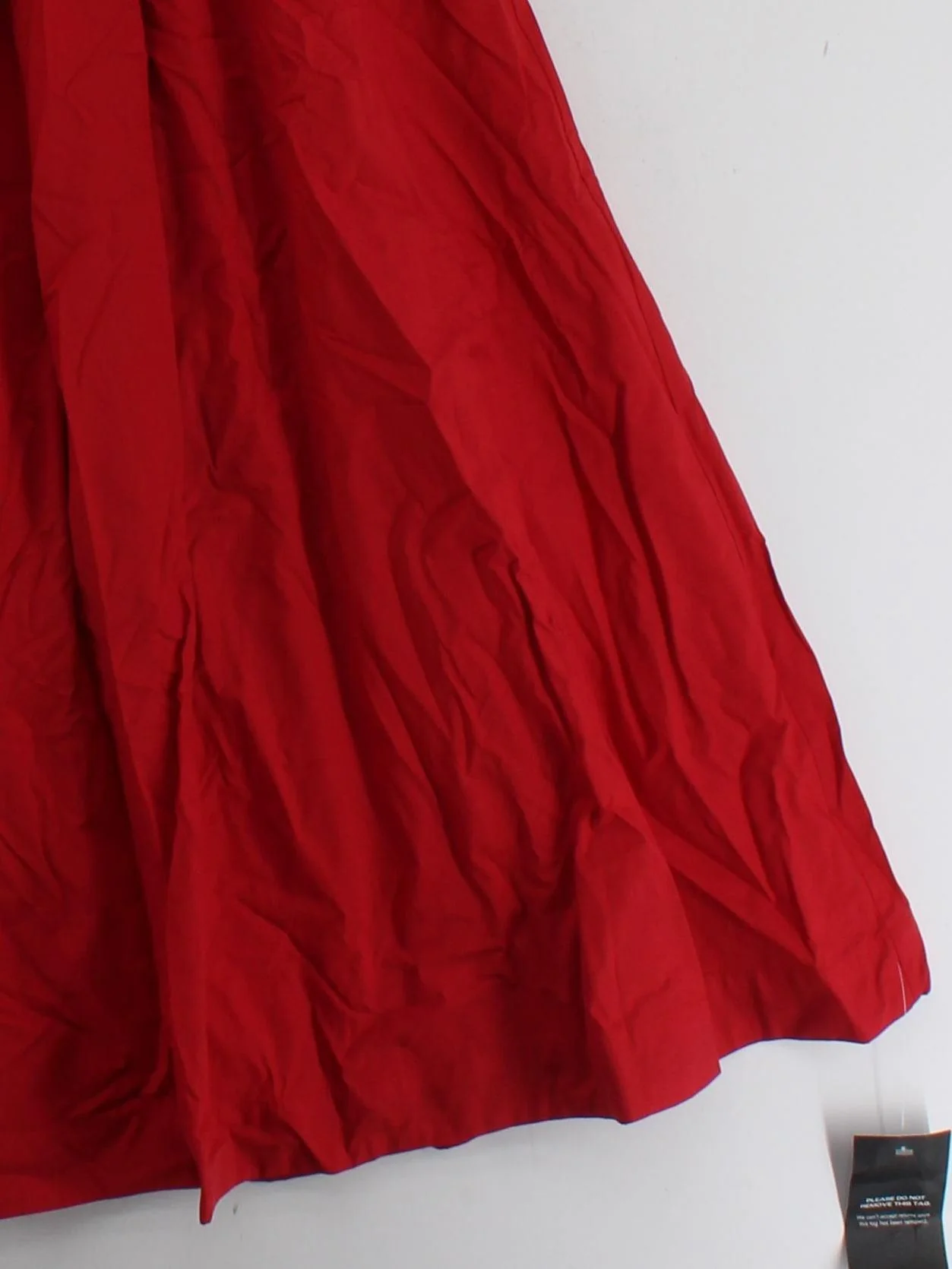 Karen Millen A-Line Midi Dress M in Red RRP £129 - Image 4
