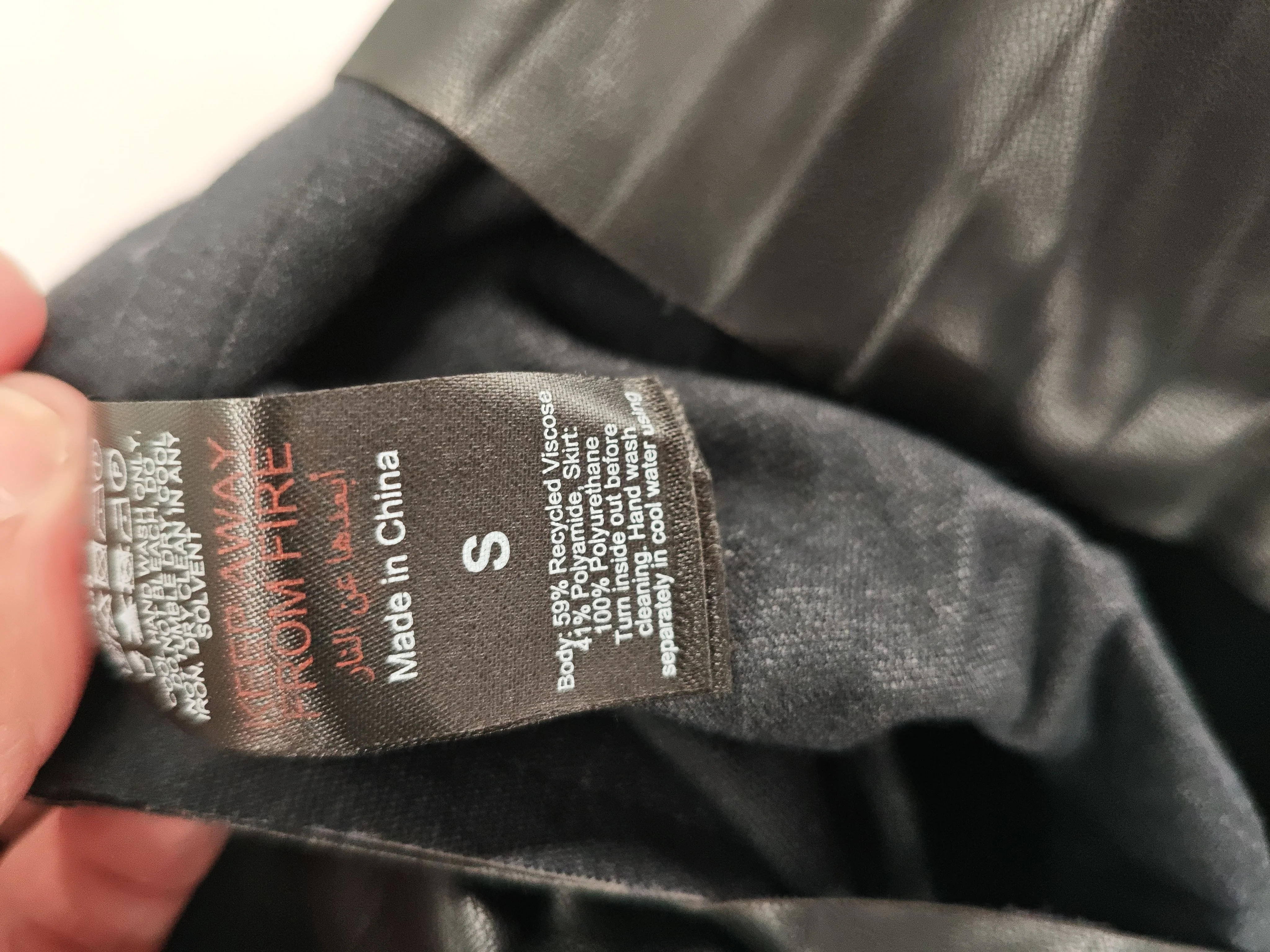 Karen Millen A-Line Midi Dress S in Black RRP £179 - Image 7