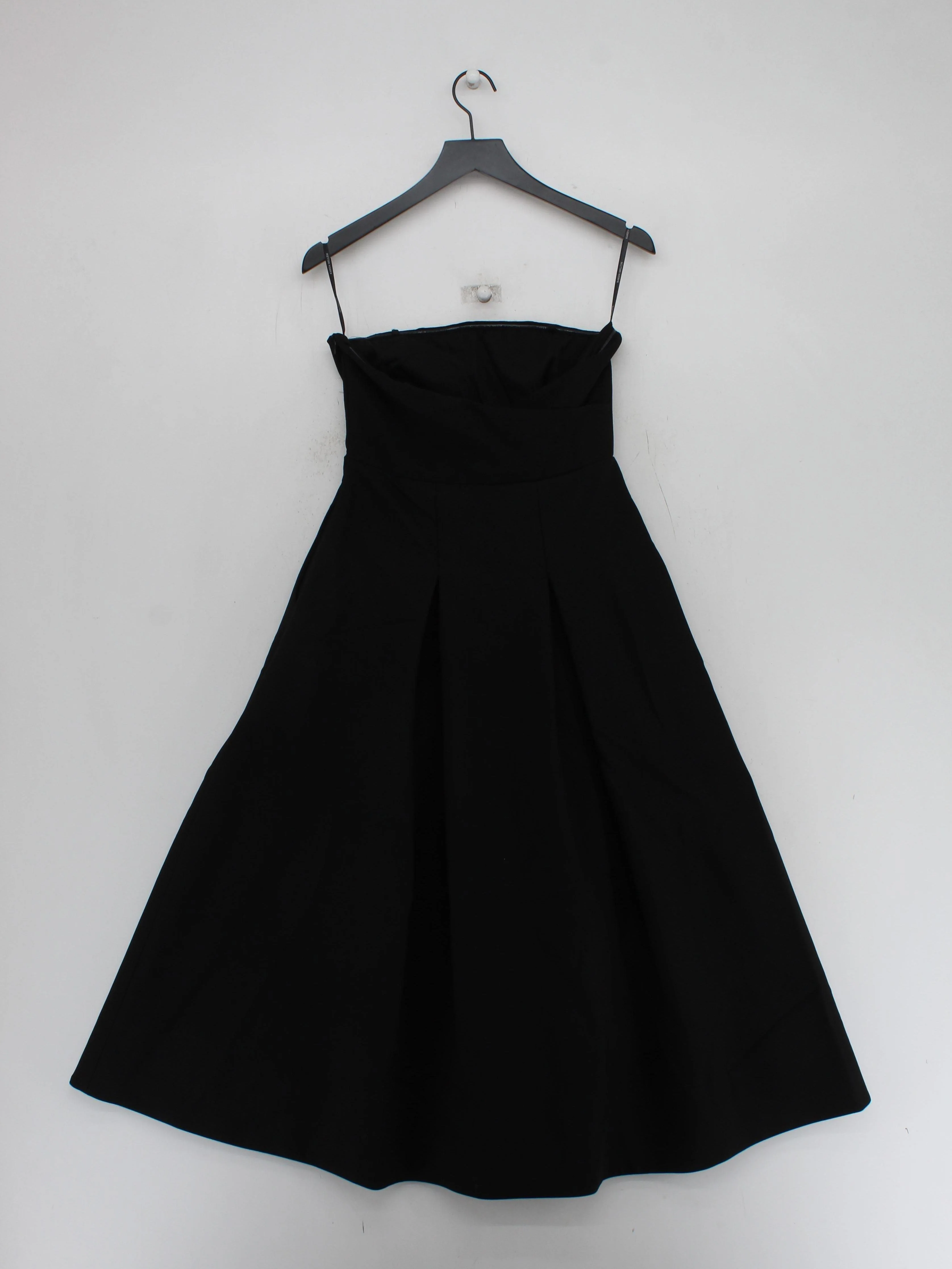 Karen Millen A-Line Midi Dress UK10 in Black RRP £239 - Image 2