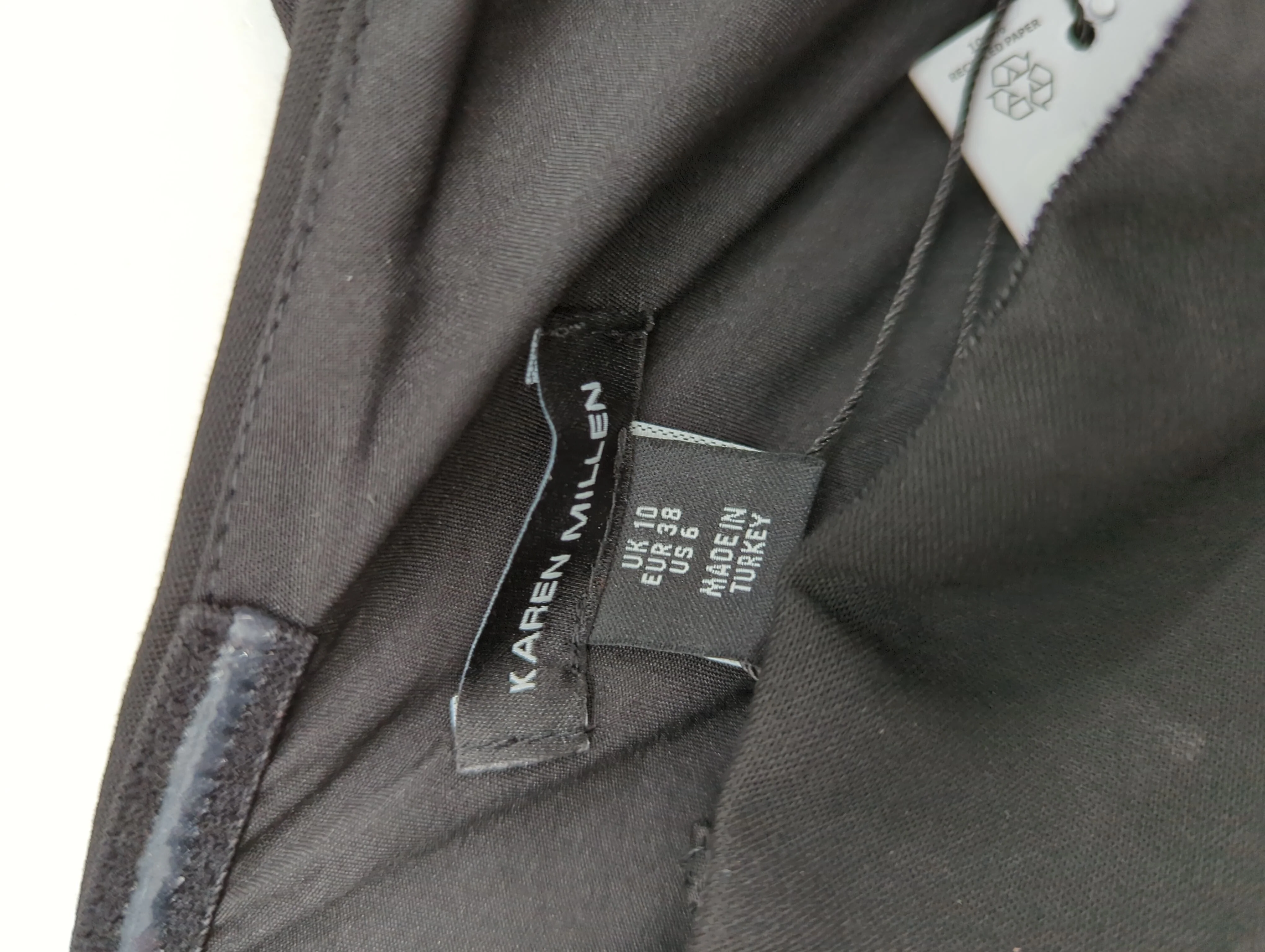 Karen Millen A-Line Midi Dress UK10 in Black RRP £239 - Image 6