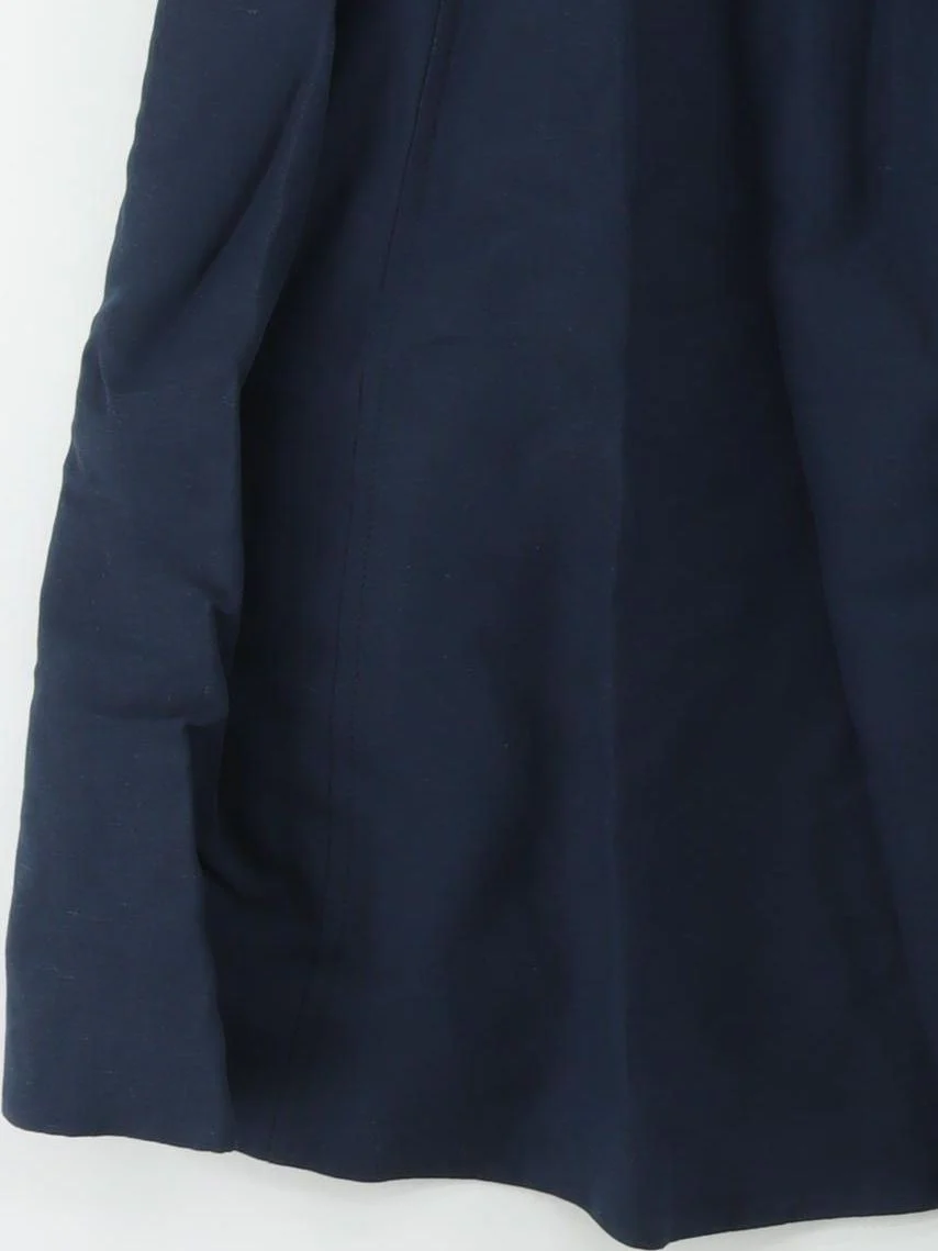 Karen Millen A-Line Midi Dress UK10 in Blue RRP £269 - Image 4