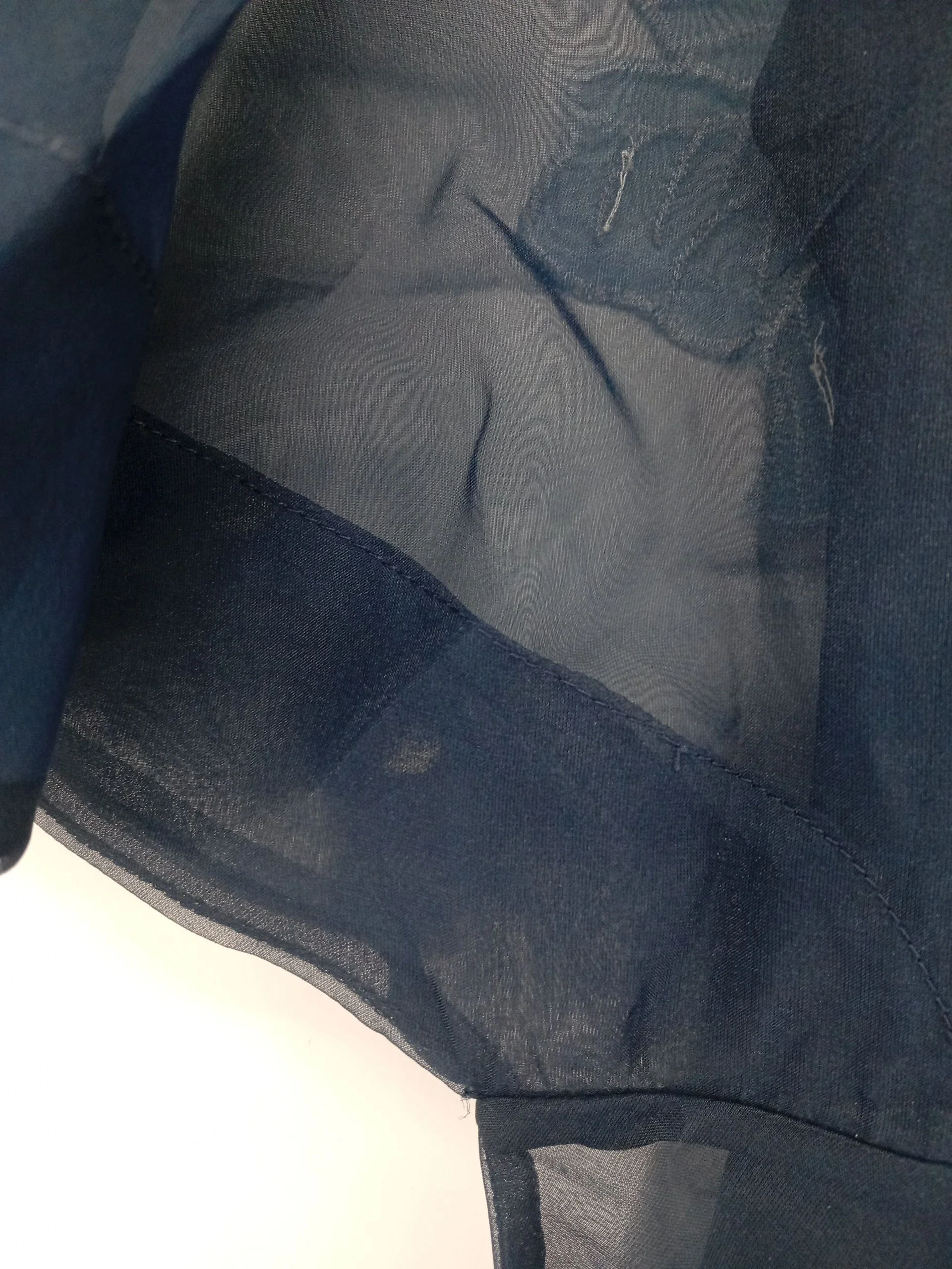 Karen Millen A-Line Midi Dress UK10 in Blue RRP £299 - Image 5