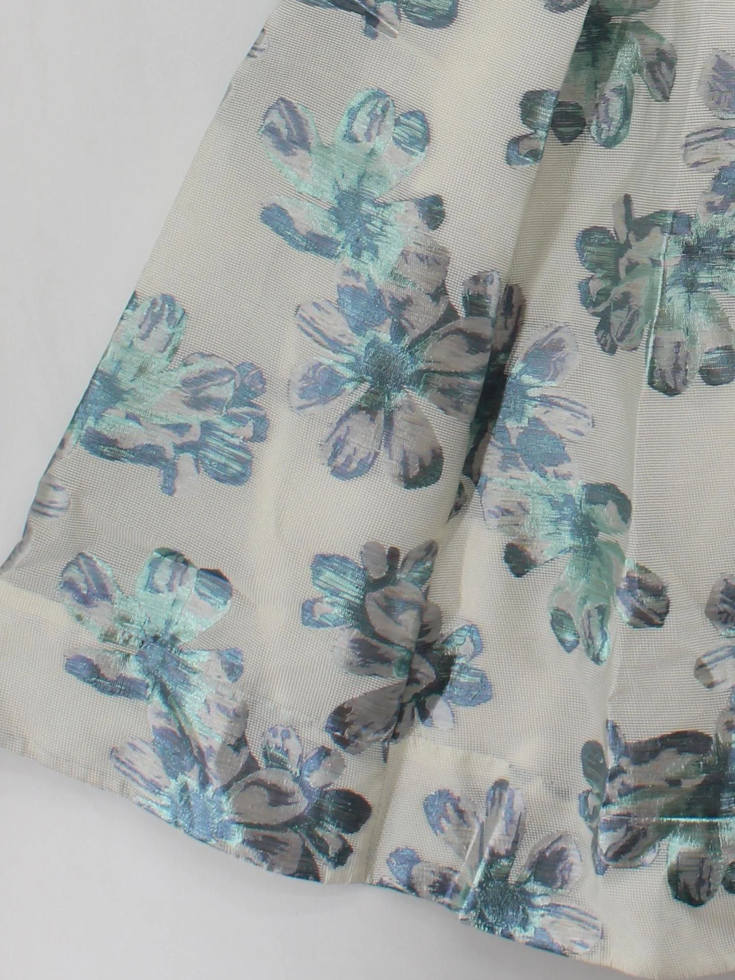 Karen Millen A-Line Midi Dress UK10 in Cream RRP £259 - Image 4