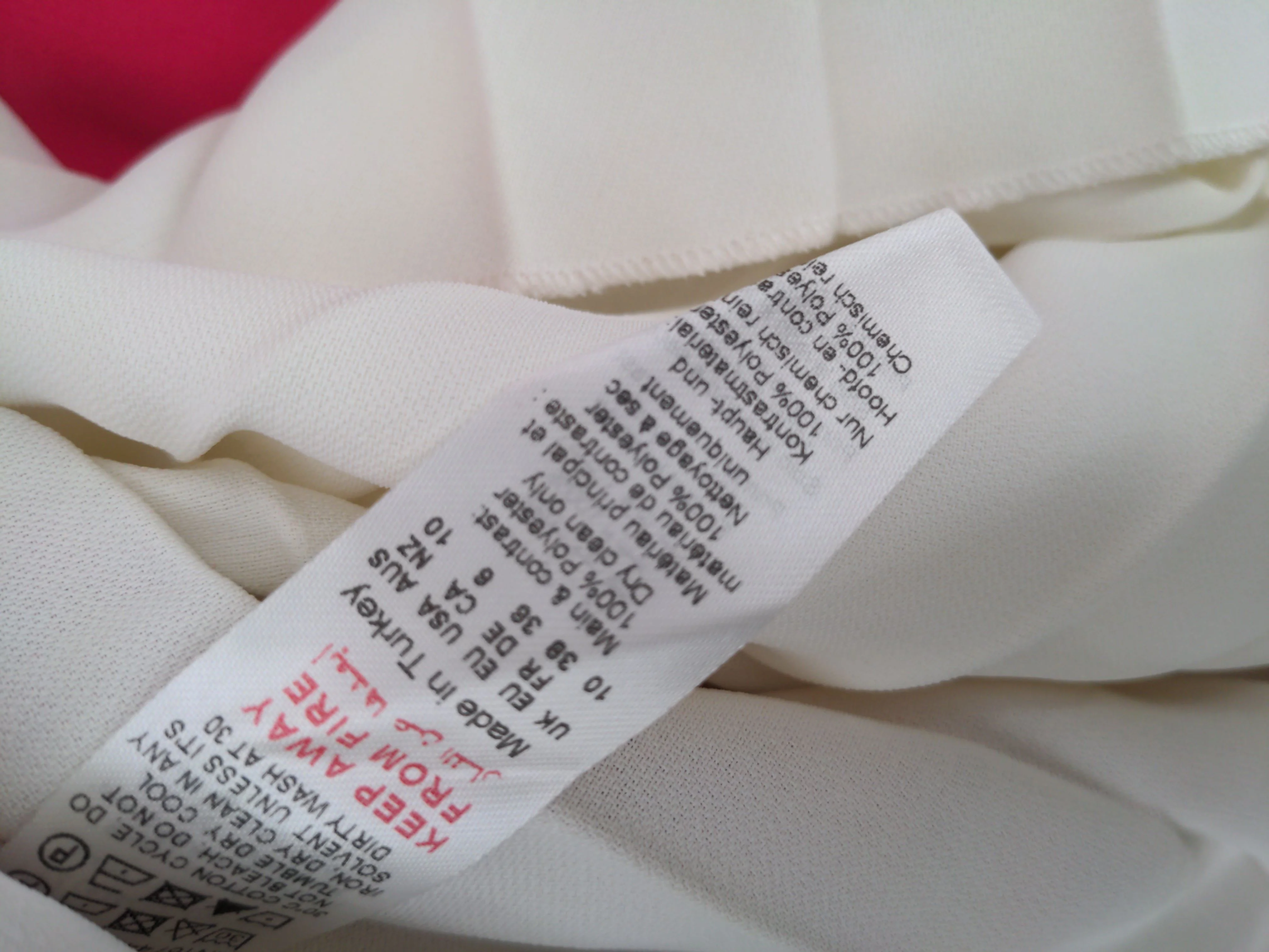 Karen Millen A-Line Midi Dress UK10 in Multi RRP £199 - Image 7