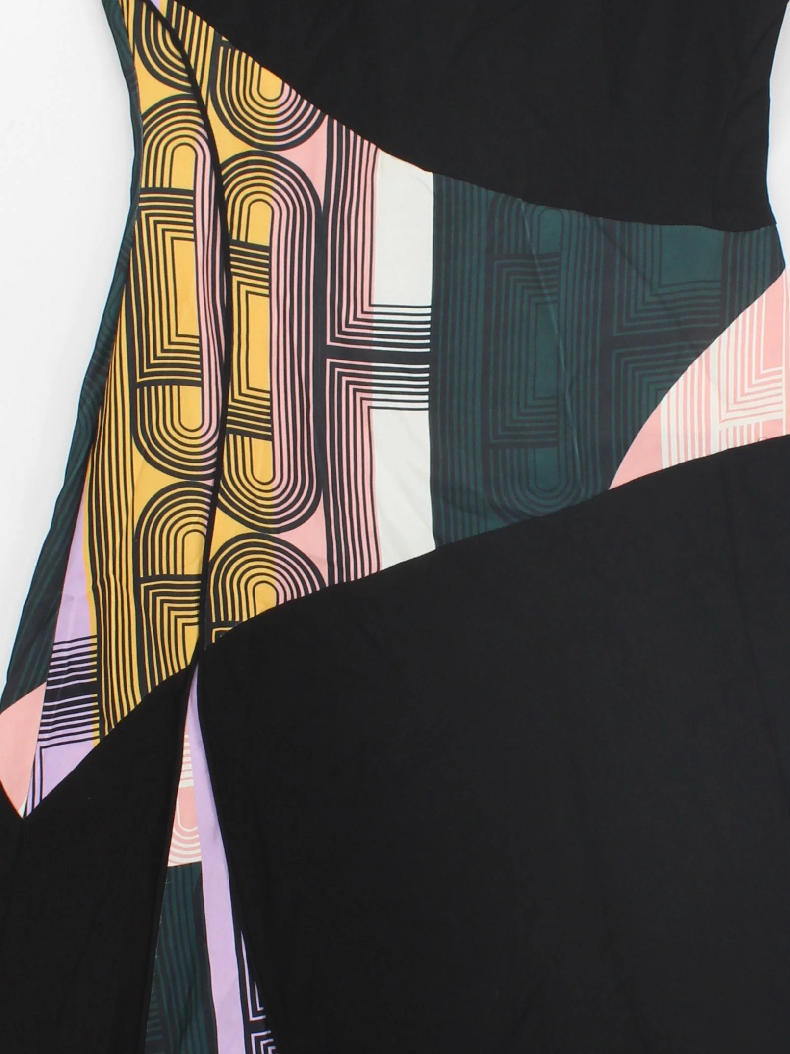 Karen Millen A-Line Midi Dress UK10 in Multi RRP £229 - Image 3