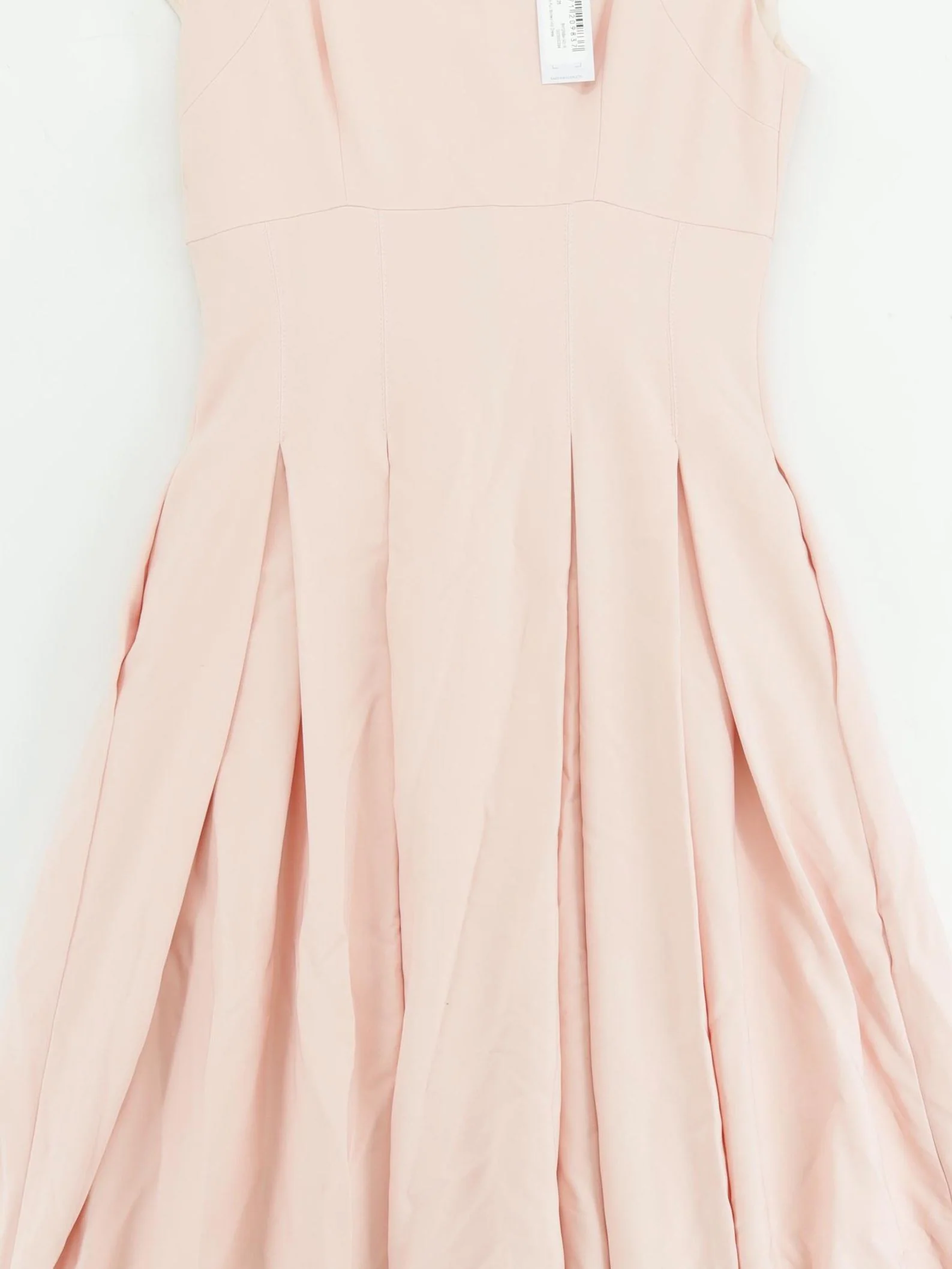 Karen Millen A-Line Midi Dress UK10 in Pink RRP £199 - Image 3