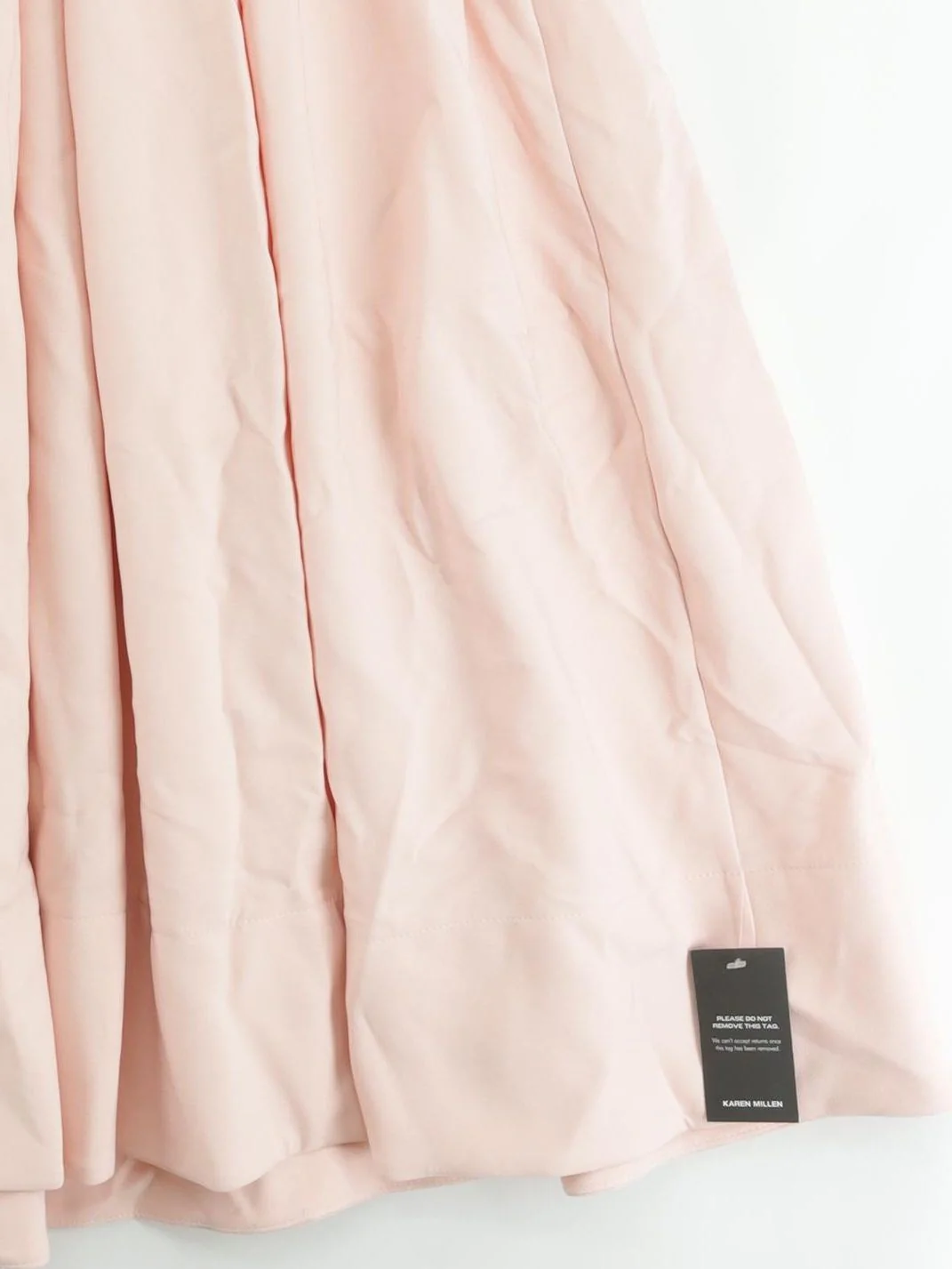 Karen Millen A-Line Midi Dress UK10 in Pink RRP £199 - Image 4