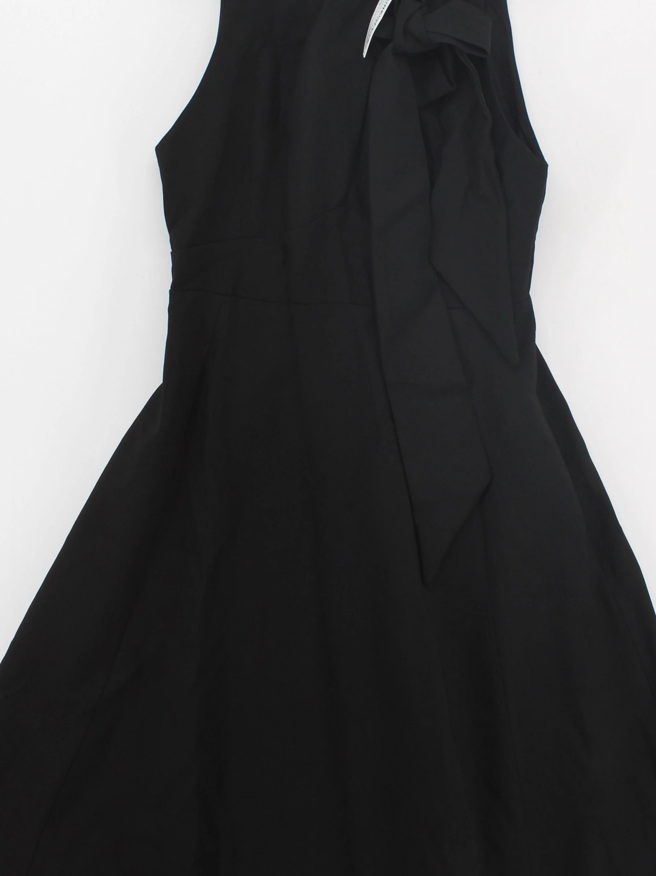 Karen Millen A-Line Midi Dress UK12 in Black RRP £219 - Image 3