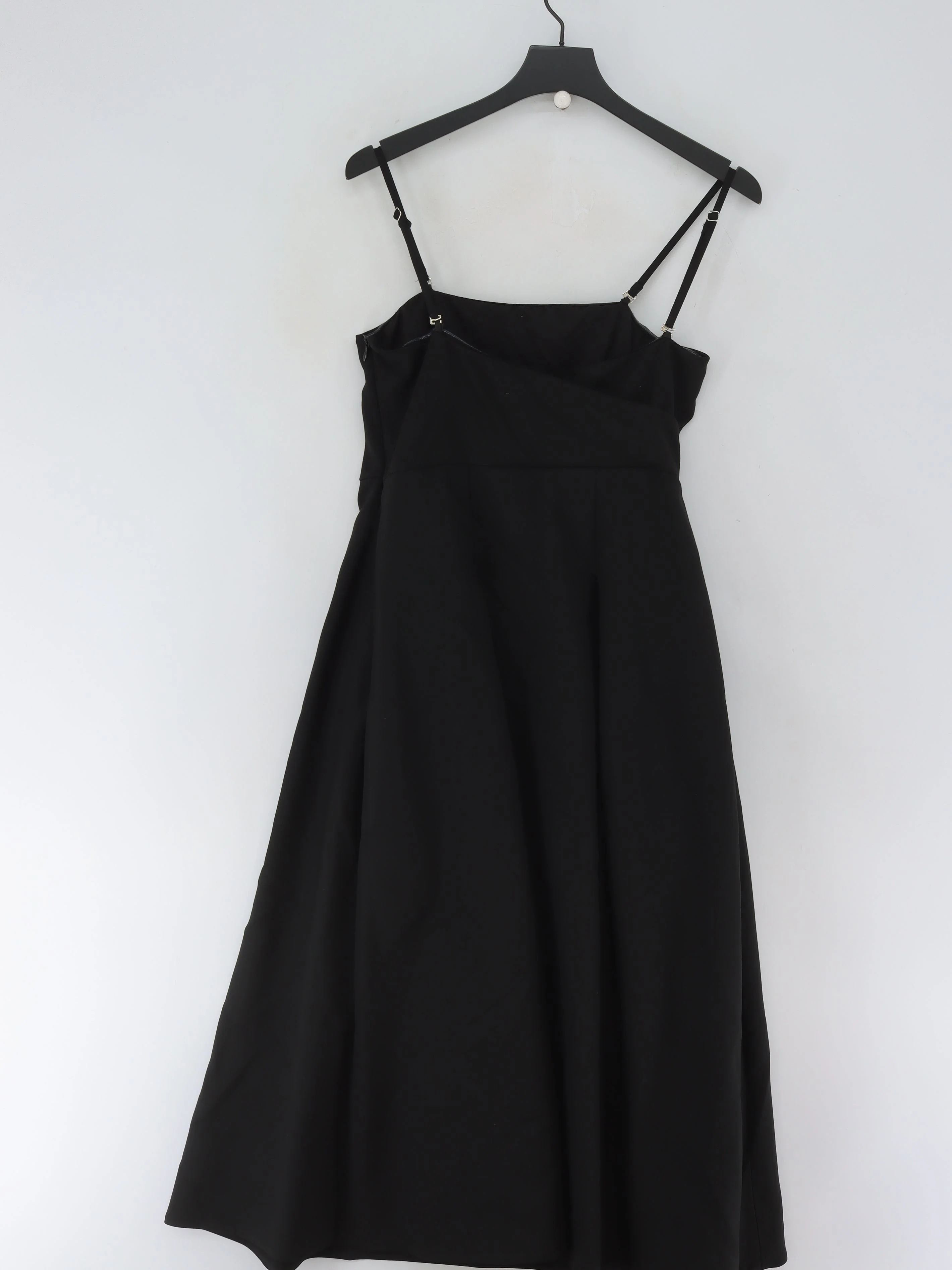 Karen Millen A-Line Midi Dress UK12 in Black RRP £239 - Image 2