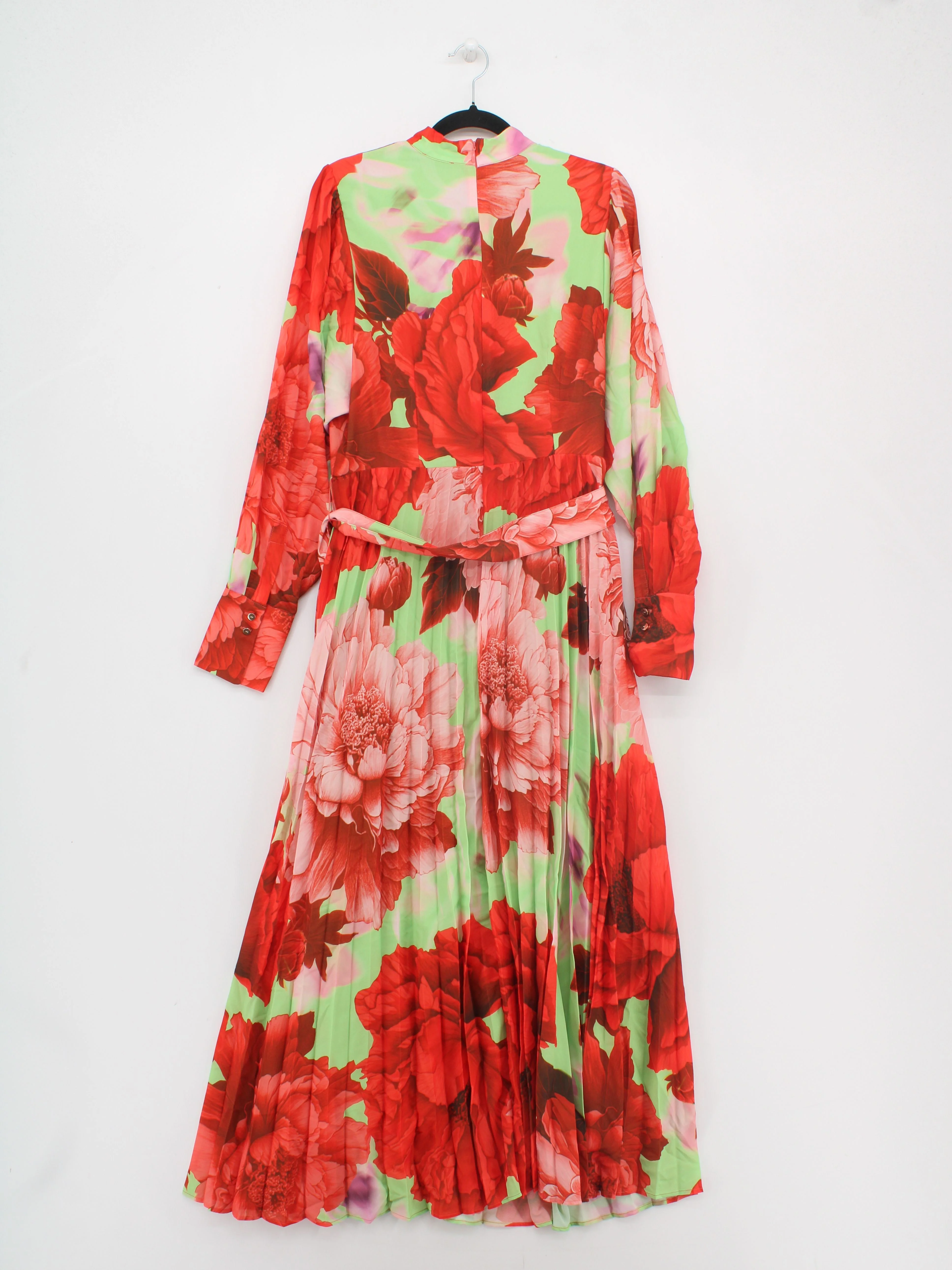 Karen Millen A-Line Midi Dress UK12 in Multi RRP £99 - Image 2