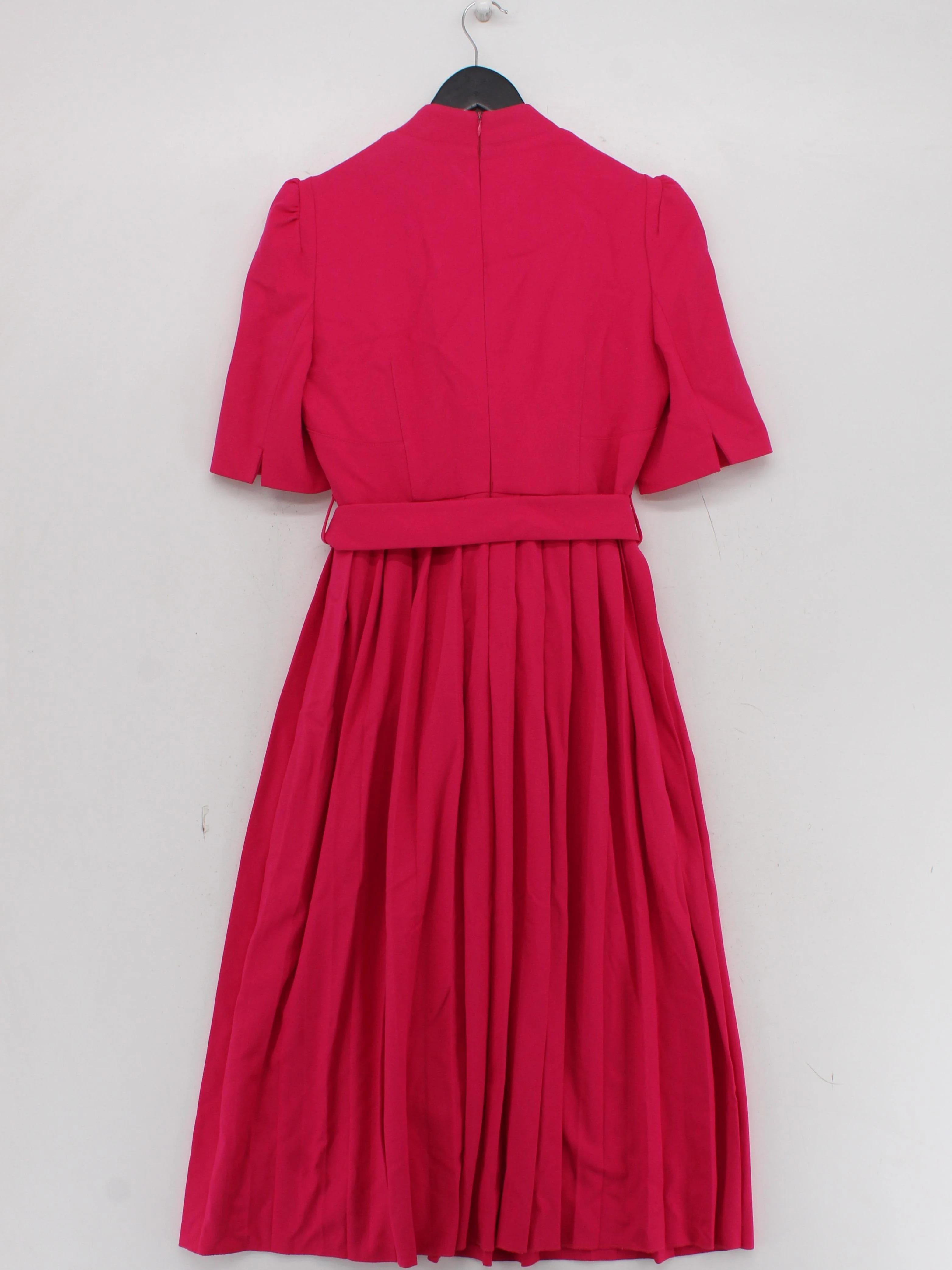 Karen Millen A-Line Midi Dress UK12 in Pink RRP £219 - Image 2