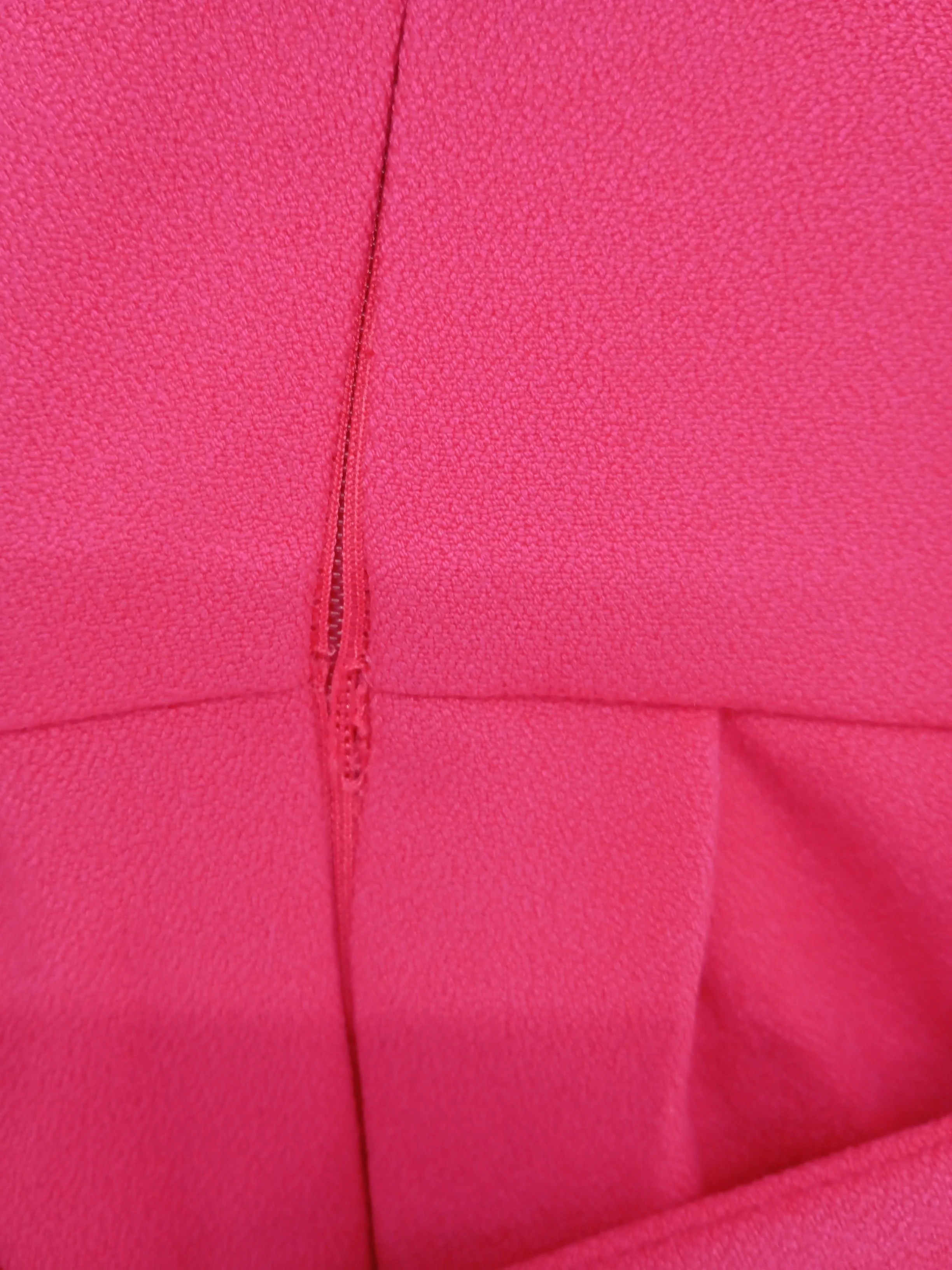 Karen Millen A-Line Midi Dress UK12 in Pink RRP £219 - Image 5