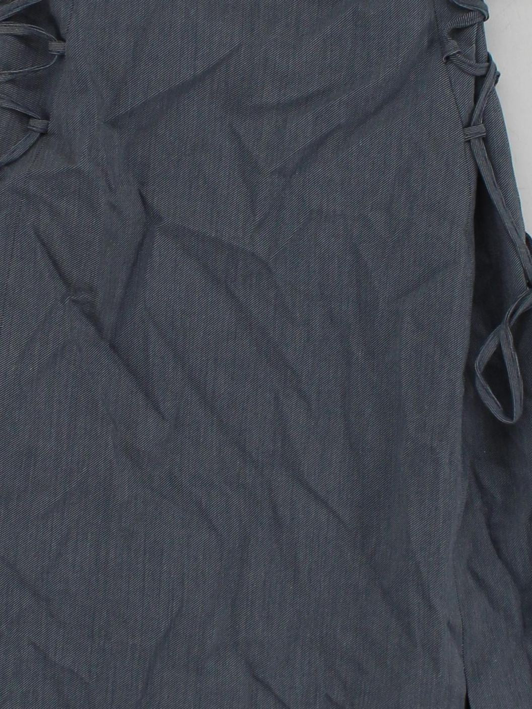 Karen Millen A-Line Midi Dress UK14 in Blue RRP £179 - Image 3