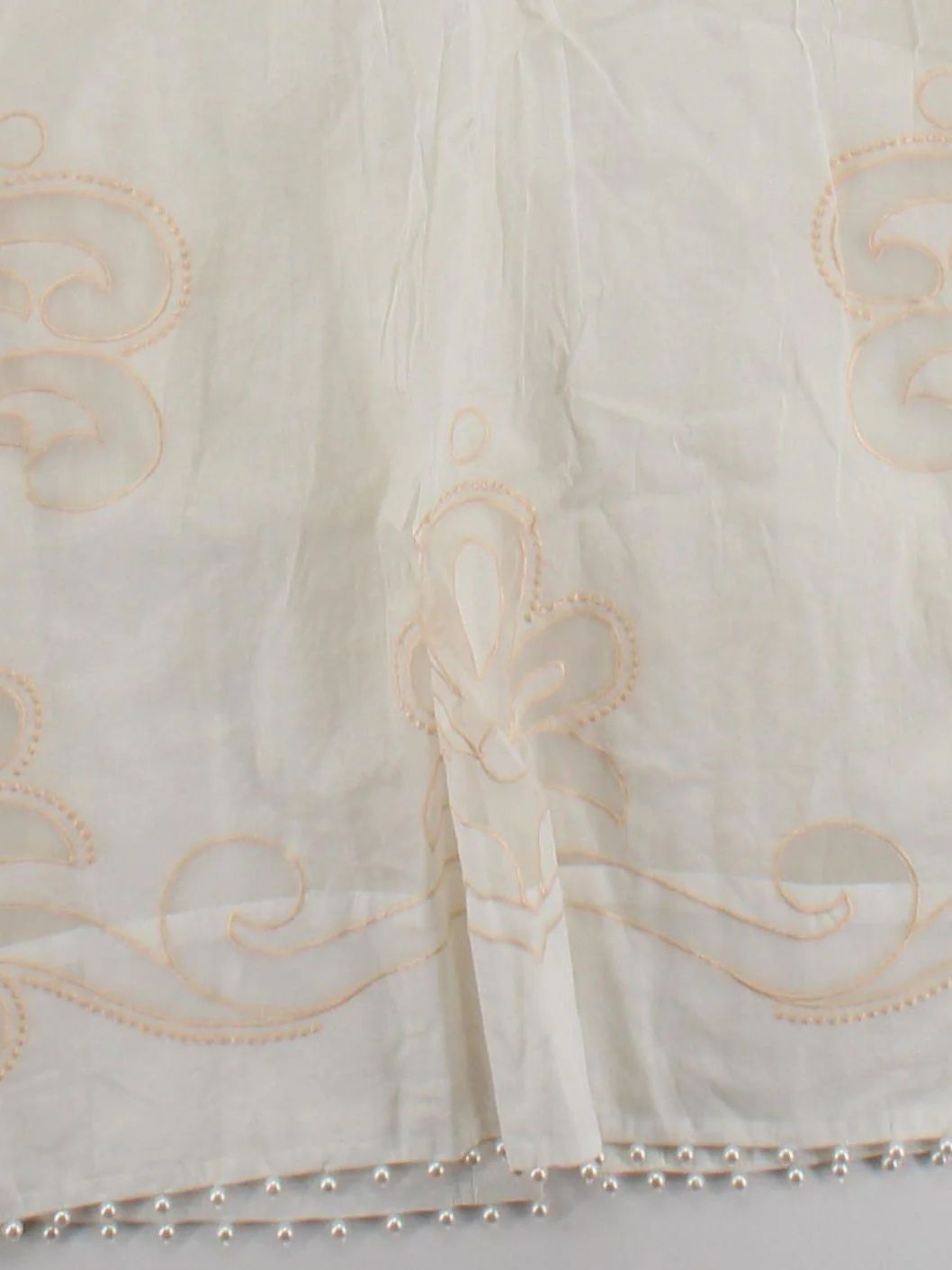 Karen Millen A-Line Midi Dress UK14 in Cream RRP £369 - Image 4