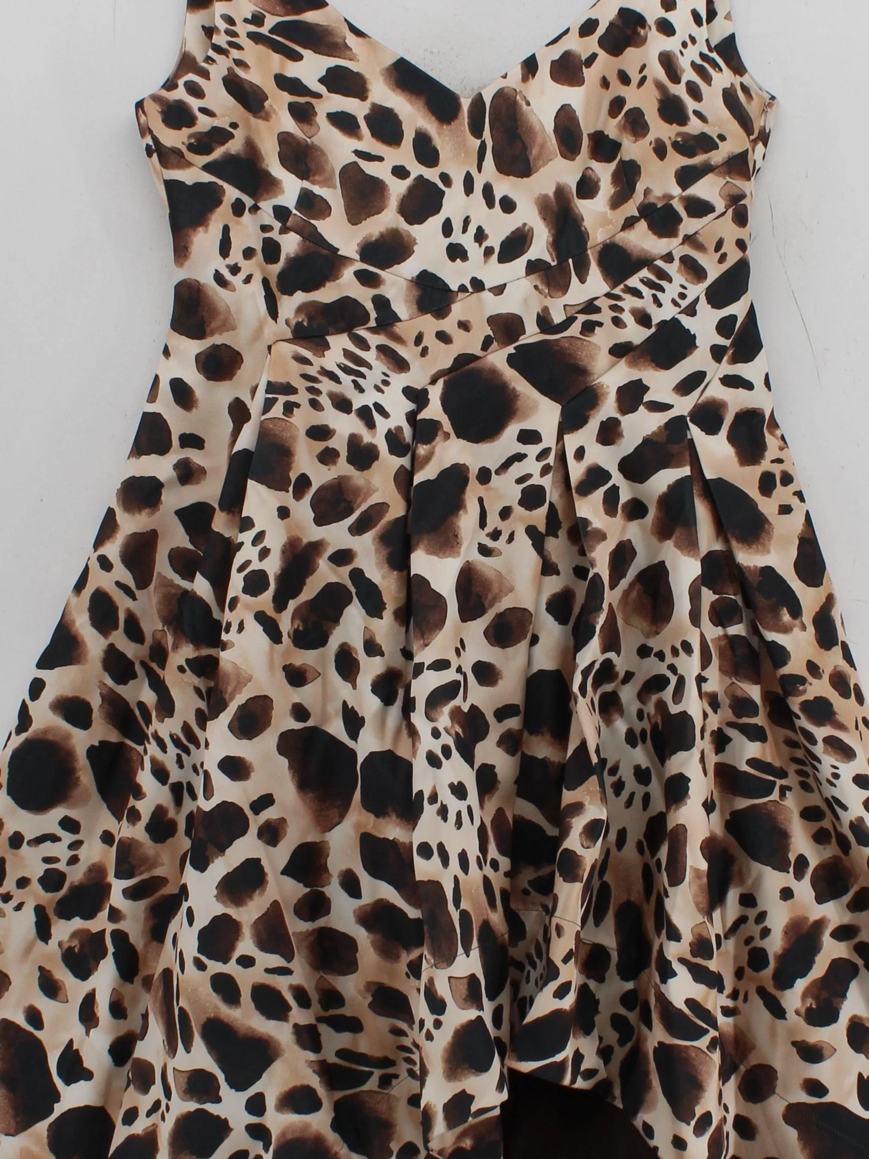 Karen Millen A-Line Midi Dress UK14 in Multi RRP £289 - Image 3