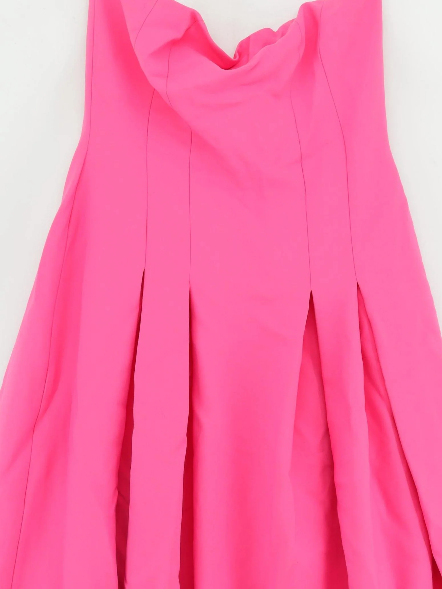 Karen Millen A-Line Midi Dress UK14 in Pink RRP £229 - Image 3