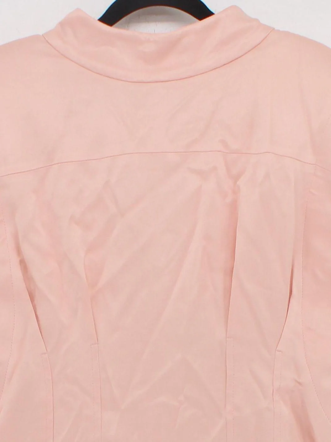 Karen Millen A-Line Midi Dress UK14 in Pink RRP £229 - Image 3