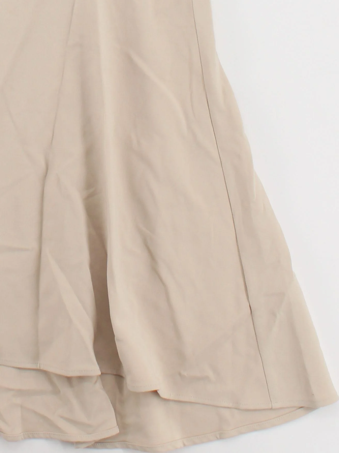 Karen Millen A-Line Midi Dress UK14 in Tan RRP £99 - Image 4