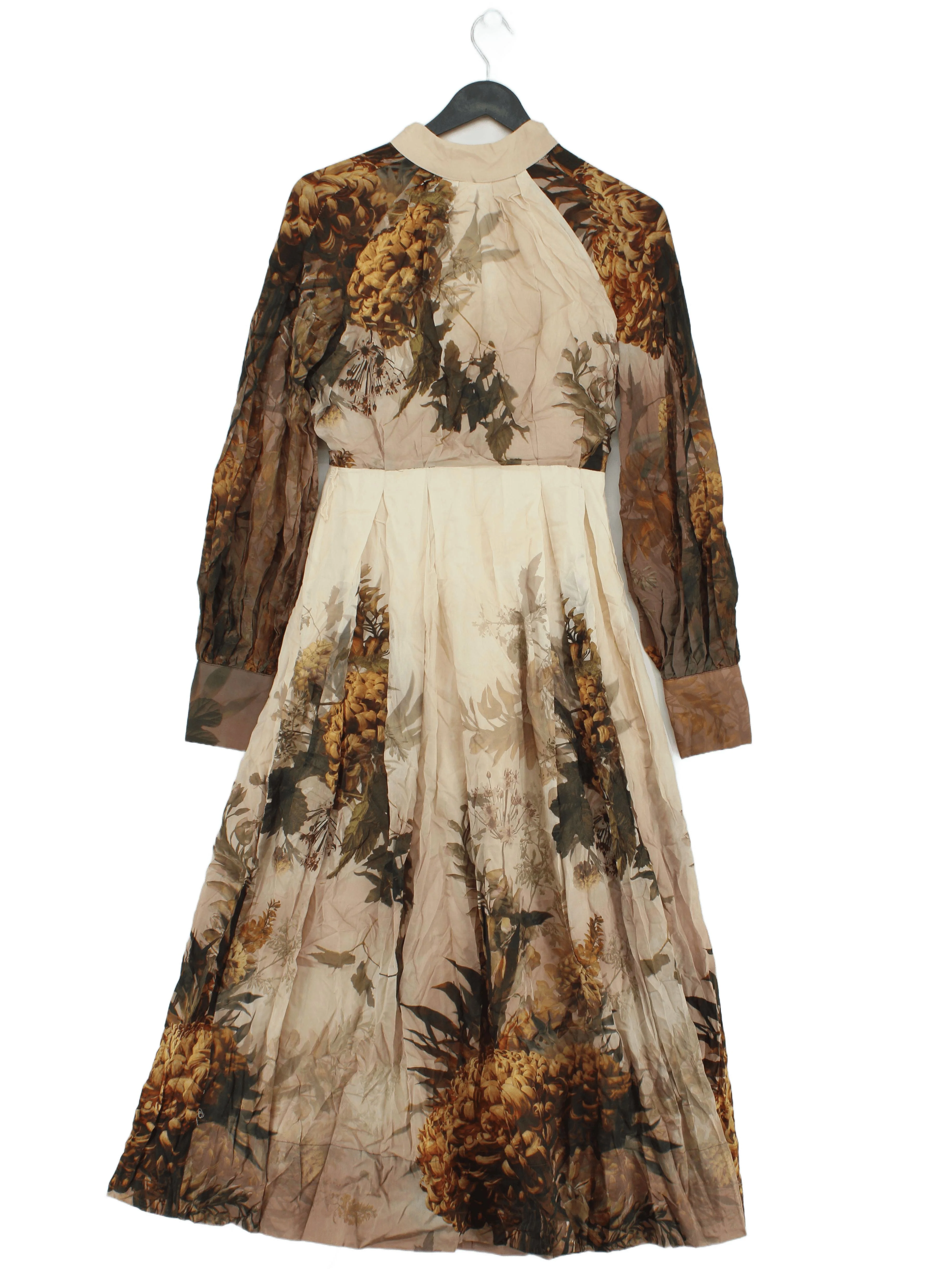 Karen Millen A-Line Midi Dress UK6 in Multi RRP £249