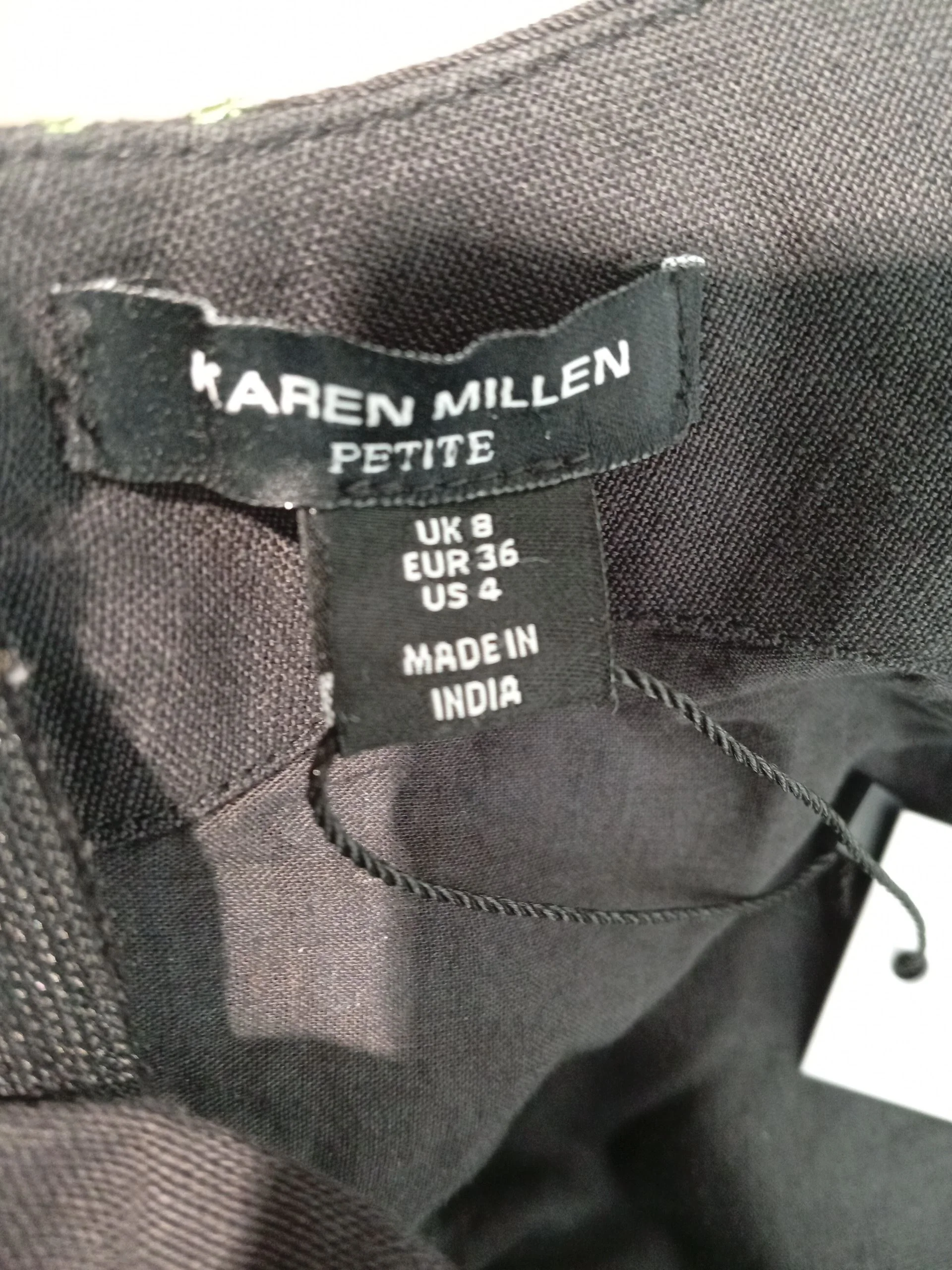 Karen Millen A-Line Midi Dress UK8 in Black RRP £359 - Image 5