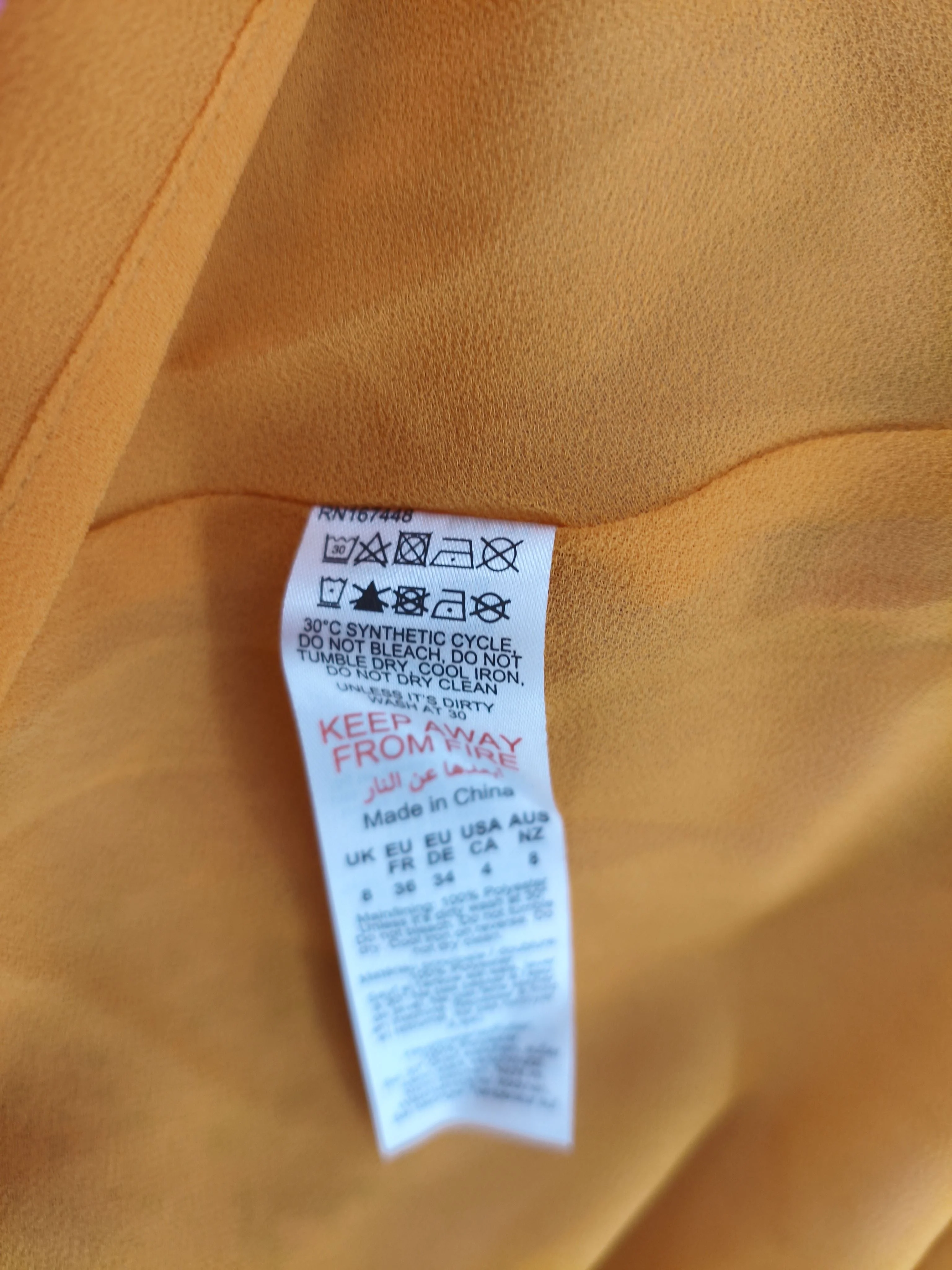Karen Millen A-Line Midi Dress UK8 in Multi RRP £119 - Image 6