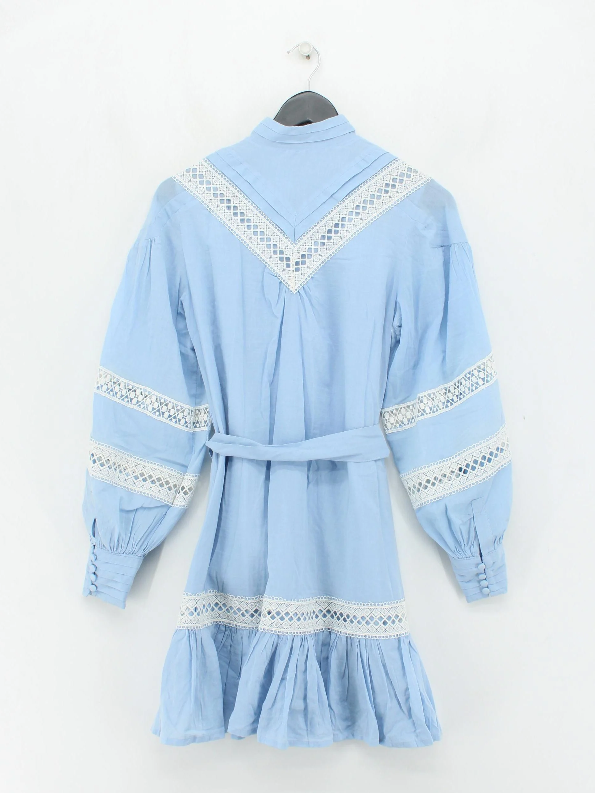 Karen Millen A-Line Mini Dress UK6 in Blue - Image 2