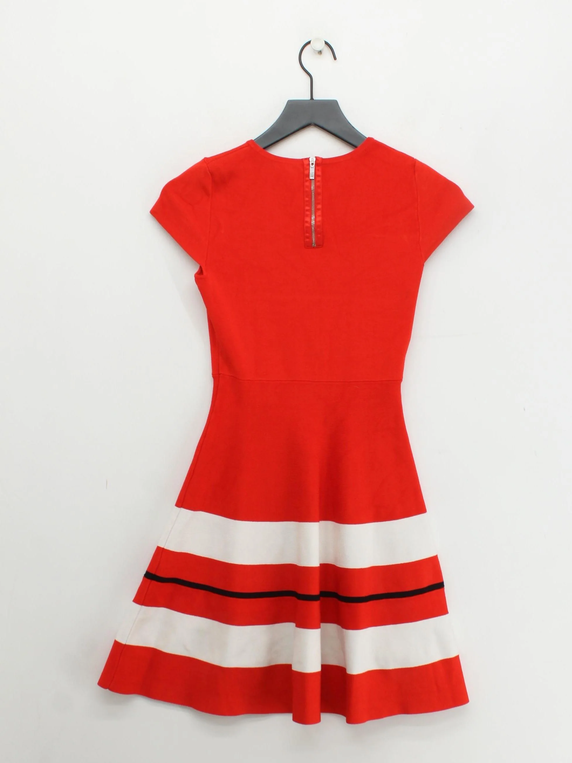 Karen Millen A-Line Mini Dress XS in Red - Image 2