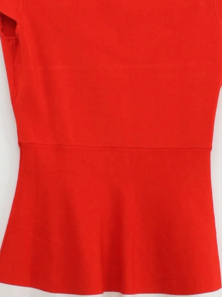 Karen Millen A-Line Mini Dress XS in Red - Image 3