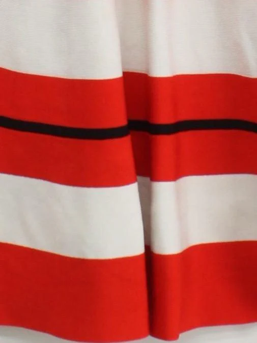 Karen Millen A-Line Mini Dress XS in Red - Image 4