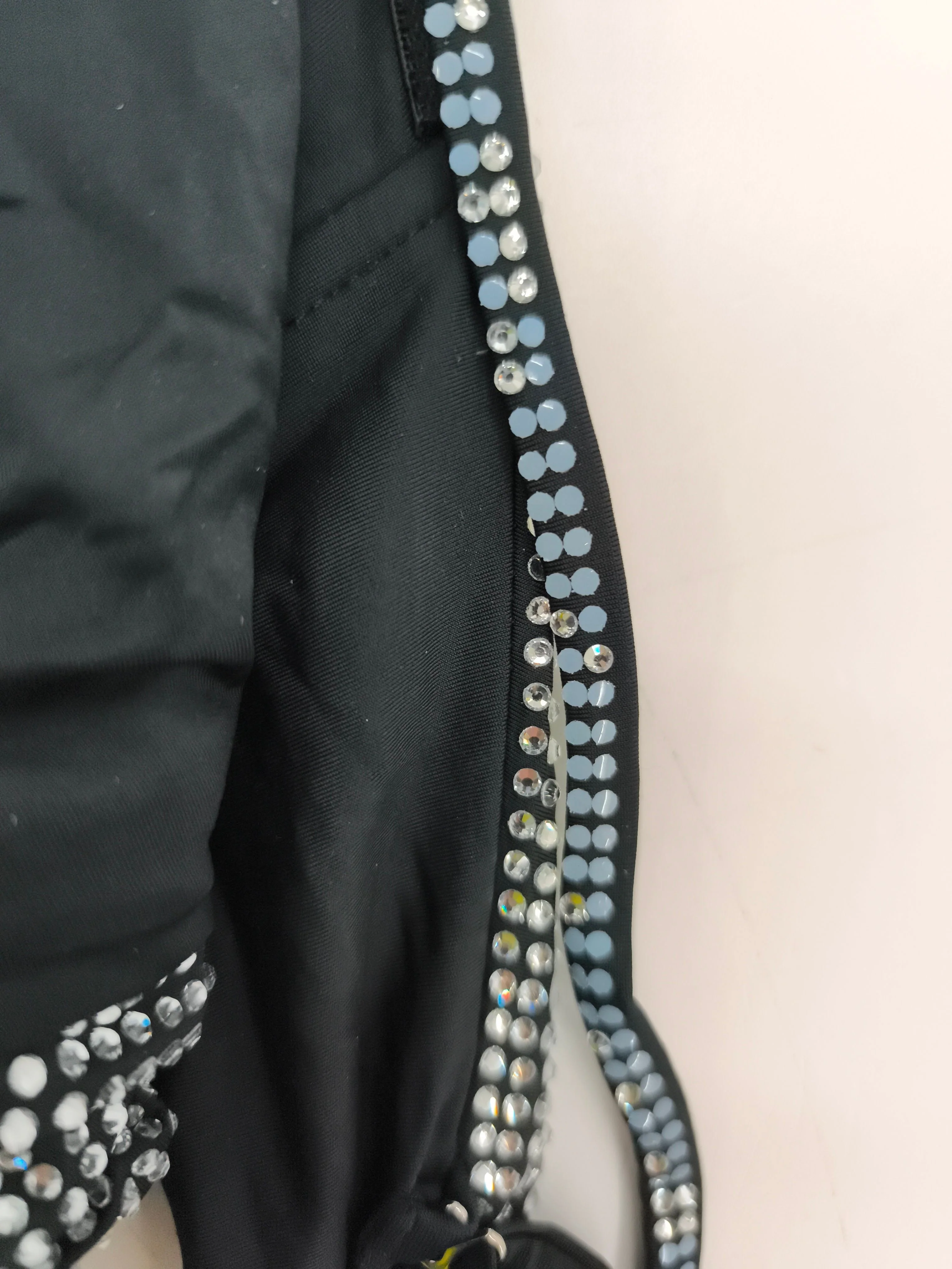 Karen Millen bandeau adjustable strap bikini top in black RRP £55 - Image 5