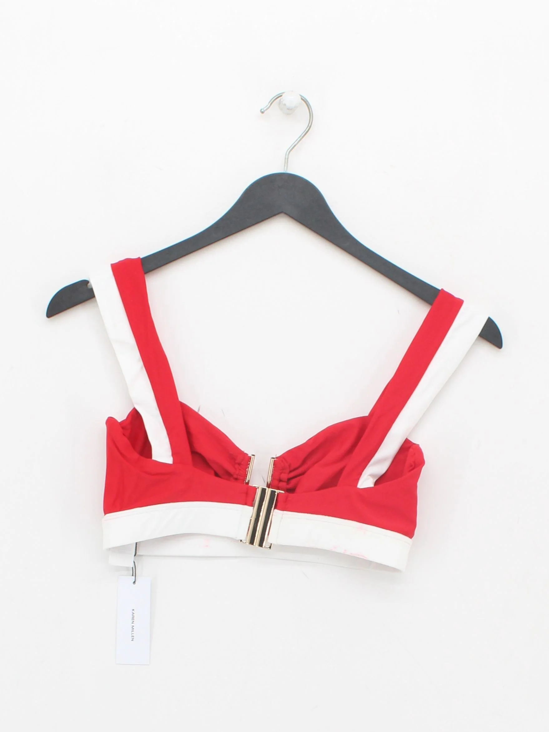 Karen Millen bikini top in red RRP £49 - Image 2