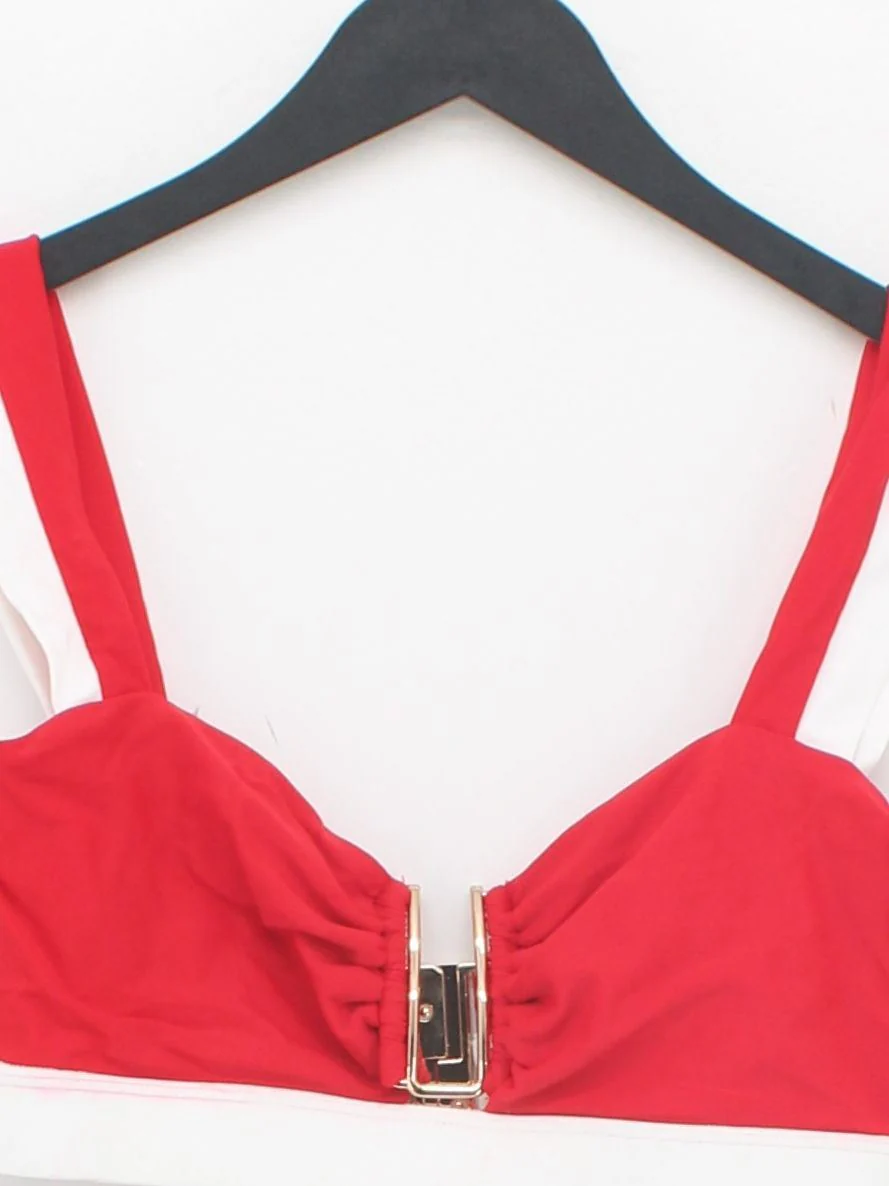 Karen Millen bikini top in red RRP £49 - Image 3