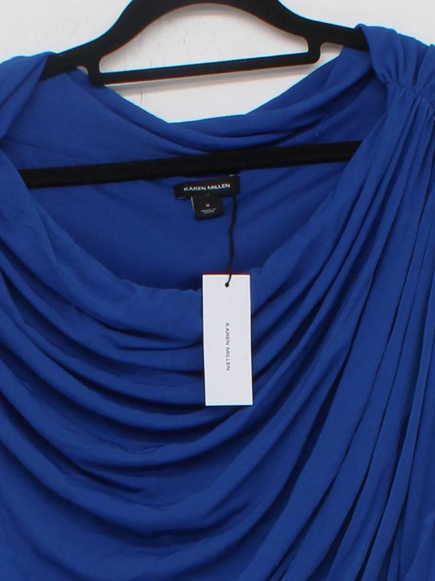 Karen Millen Bodycon Maxi Dress M in Blue RRP £89 - Image 3
