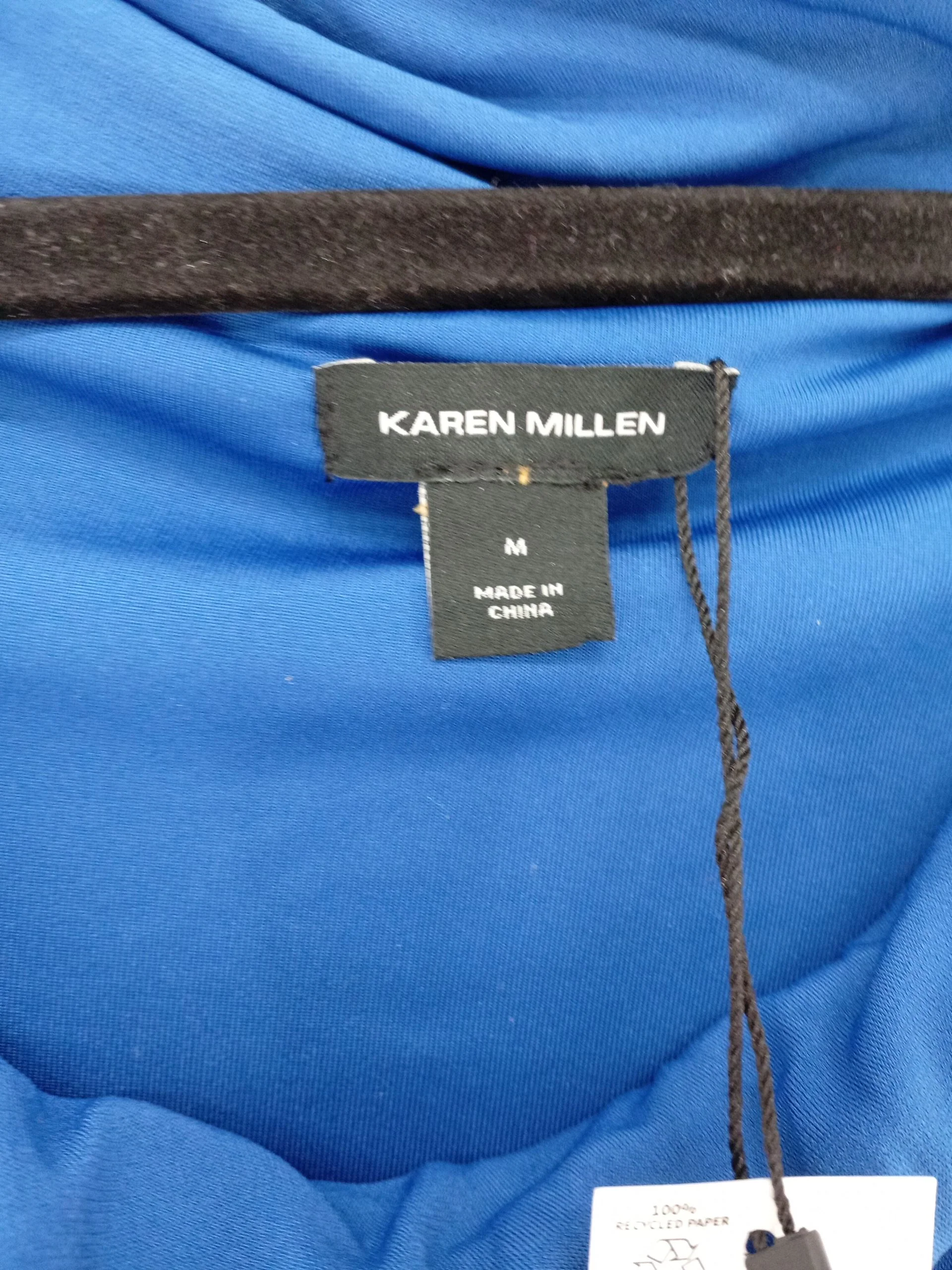 Karen Millen Bodycon Maxi Dress M in Blue RRP £89 - Image 6