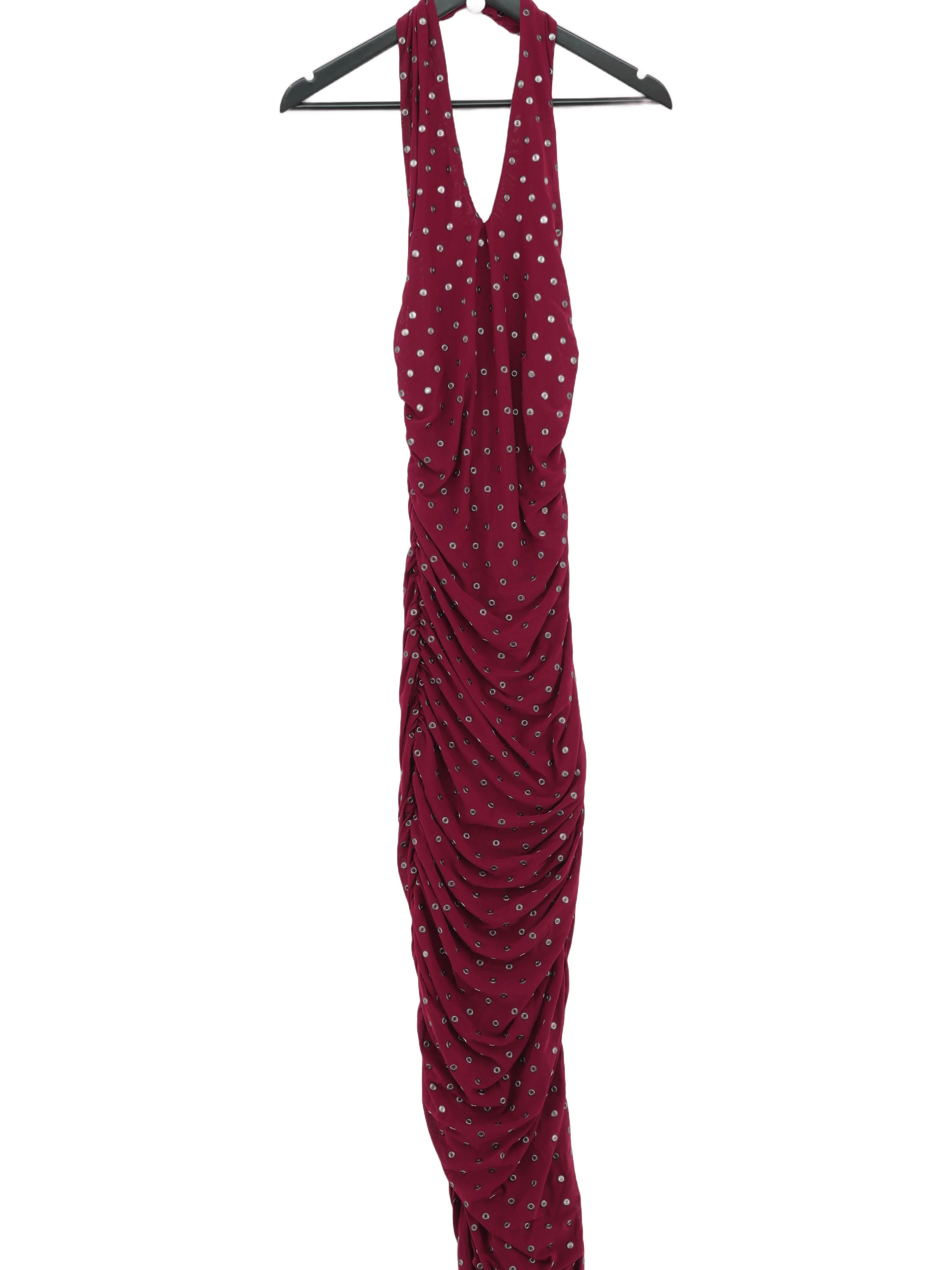 Karen Millen Bodycon Maxi Dress S in Purple RRP £129 - Image 2