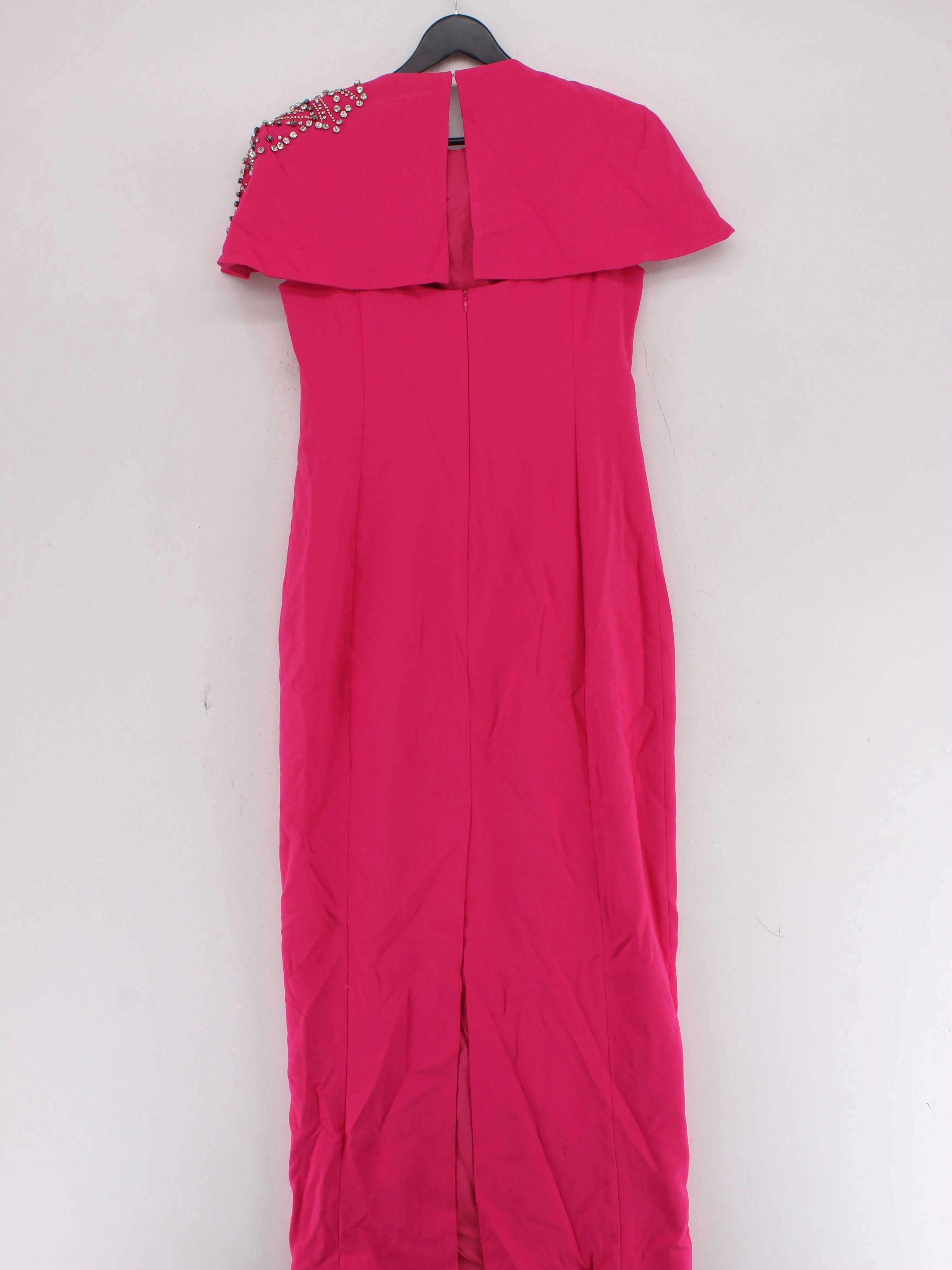 Karen Millen Bodycon Maxi Dress UK12 in Pink RRP £499 - Image 2