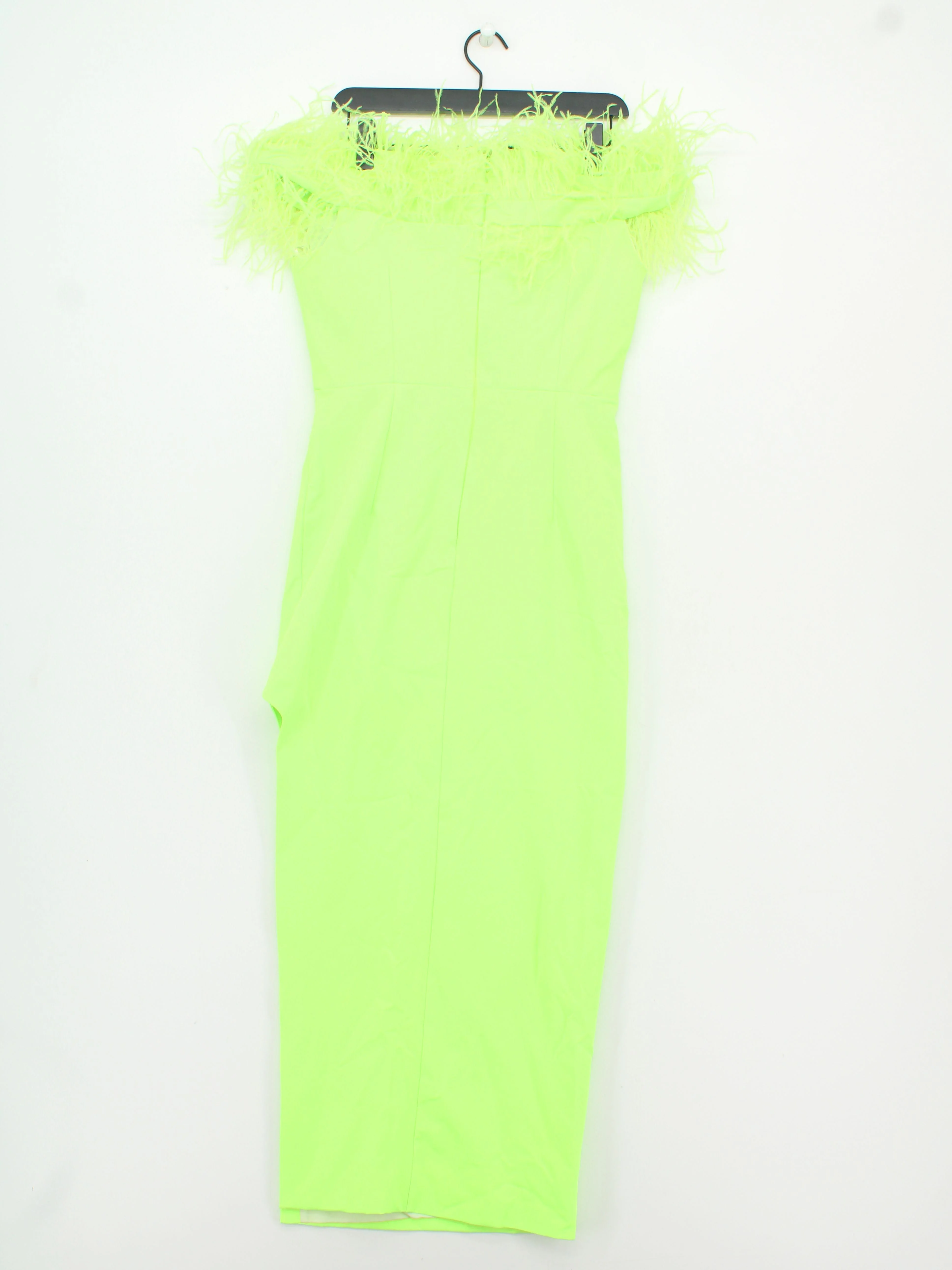 Karen Millen Bodycon Maxi Dress UK12 in Yellow RRP £279 - Image 2