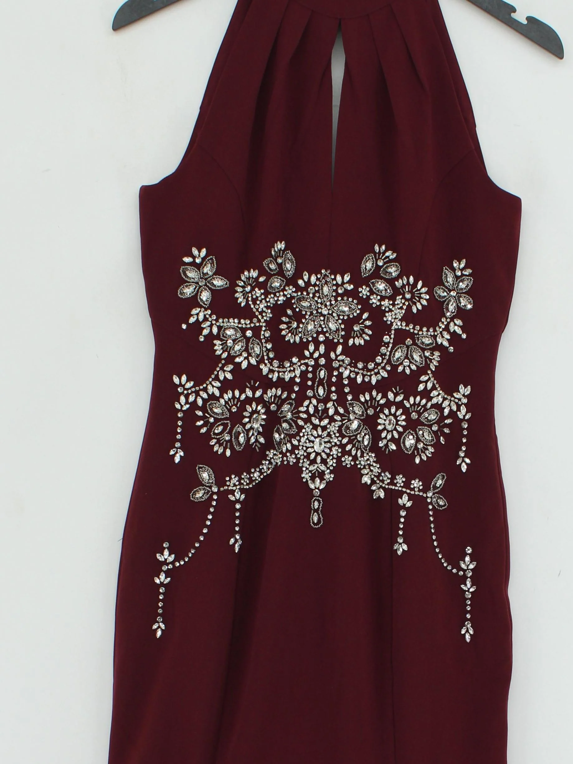 Karen Millen Bodycon Maxi Dress UK6 in Red RRP £339 - Image 3