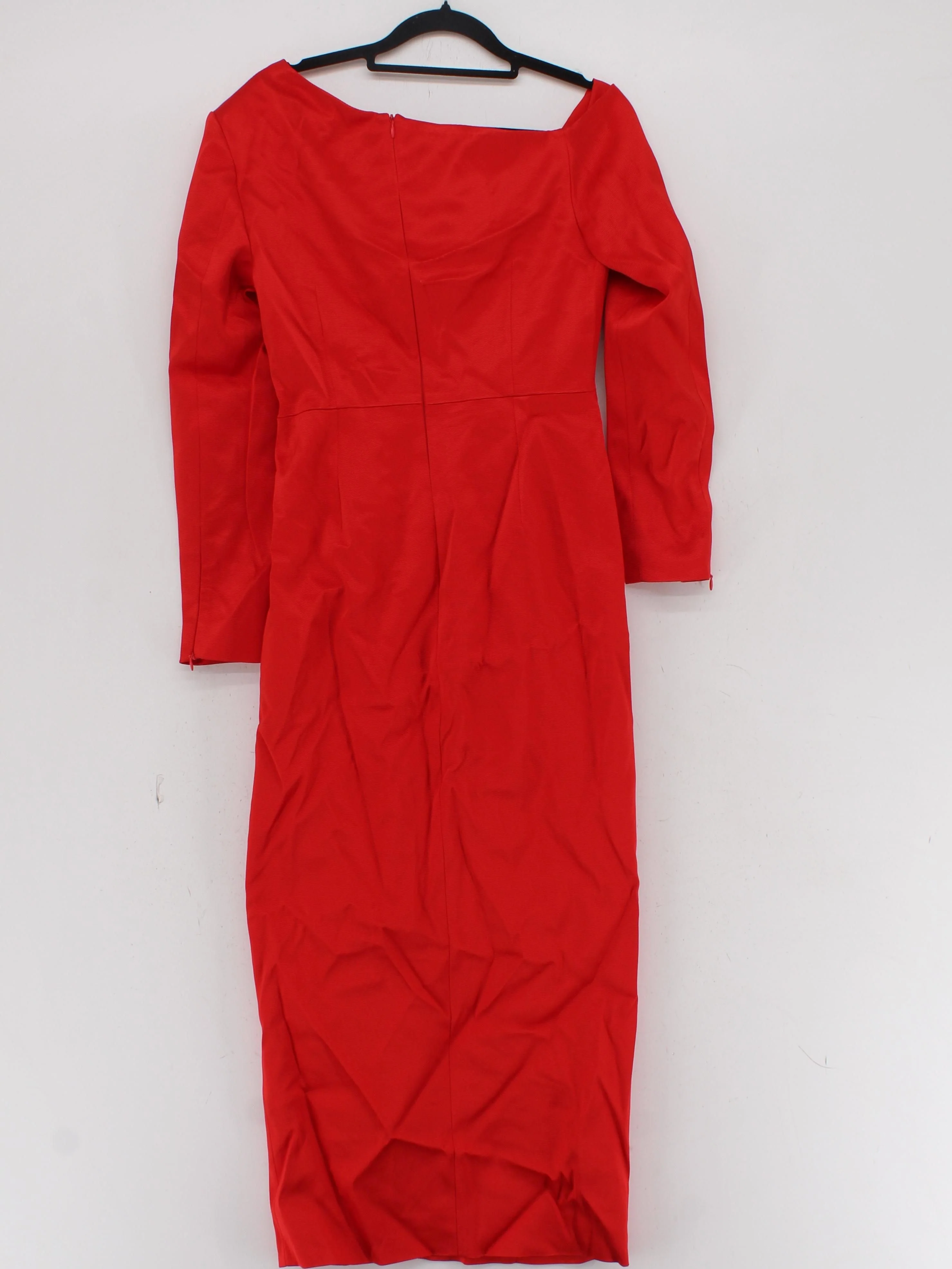 Karen Millen Bodycon Maxi Dress UK8 in Red RRP £279 - Image 2