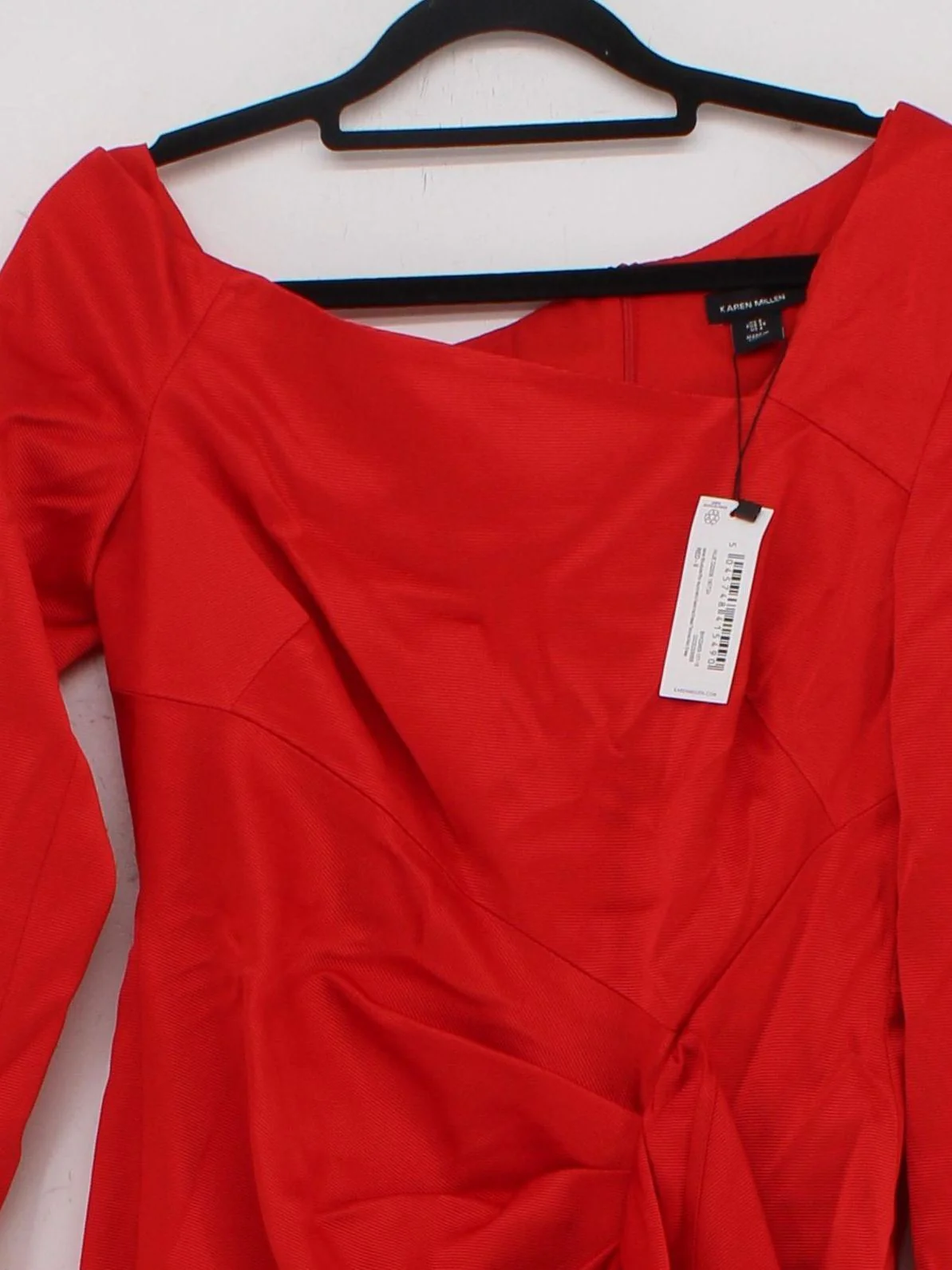 Karen Millen Bodycon Maxi Dress UK8 in Red RRP £279 - Image 3