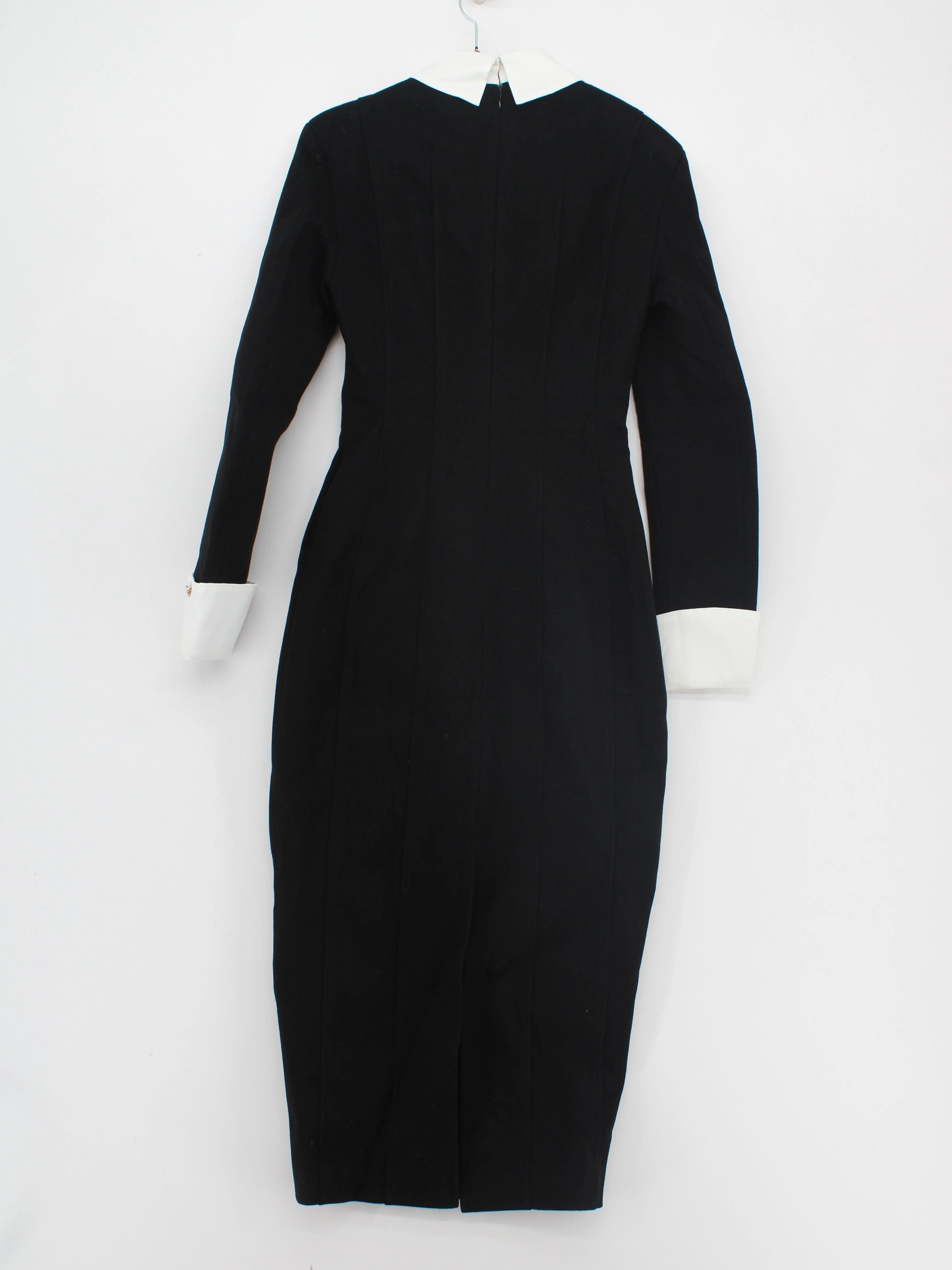 Karen Millen Bodycon Maxi Dress XS in Black RRP £179 - Image 2