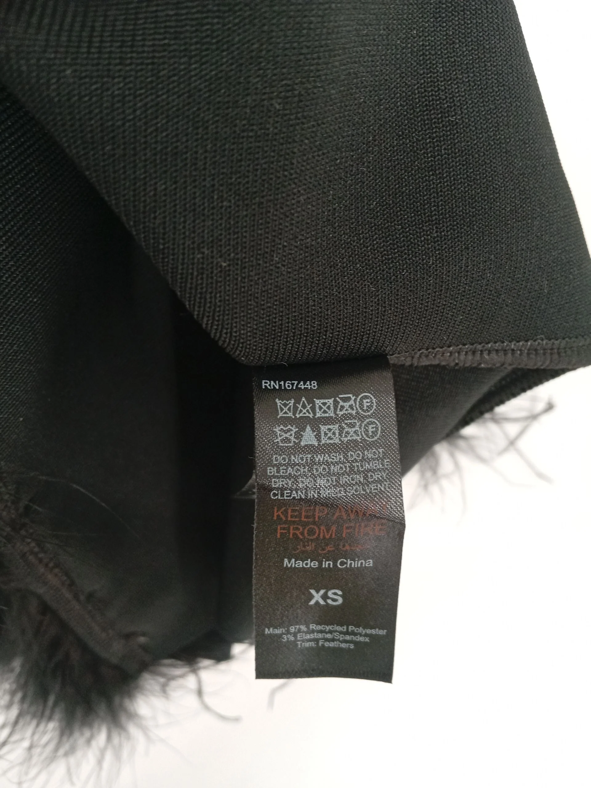Karen Millen Bodycon Maxi Dress XS in Black RRP £179 - Image 6