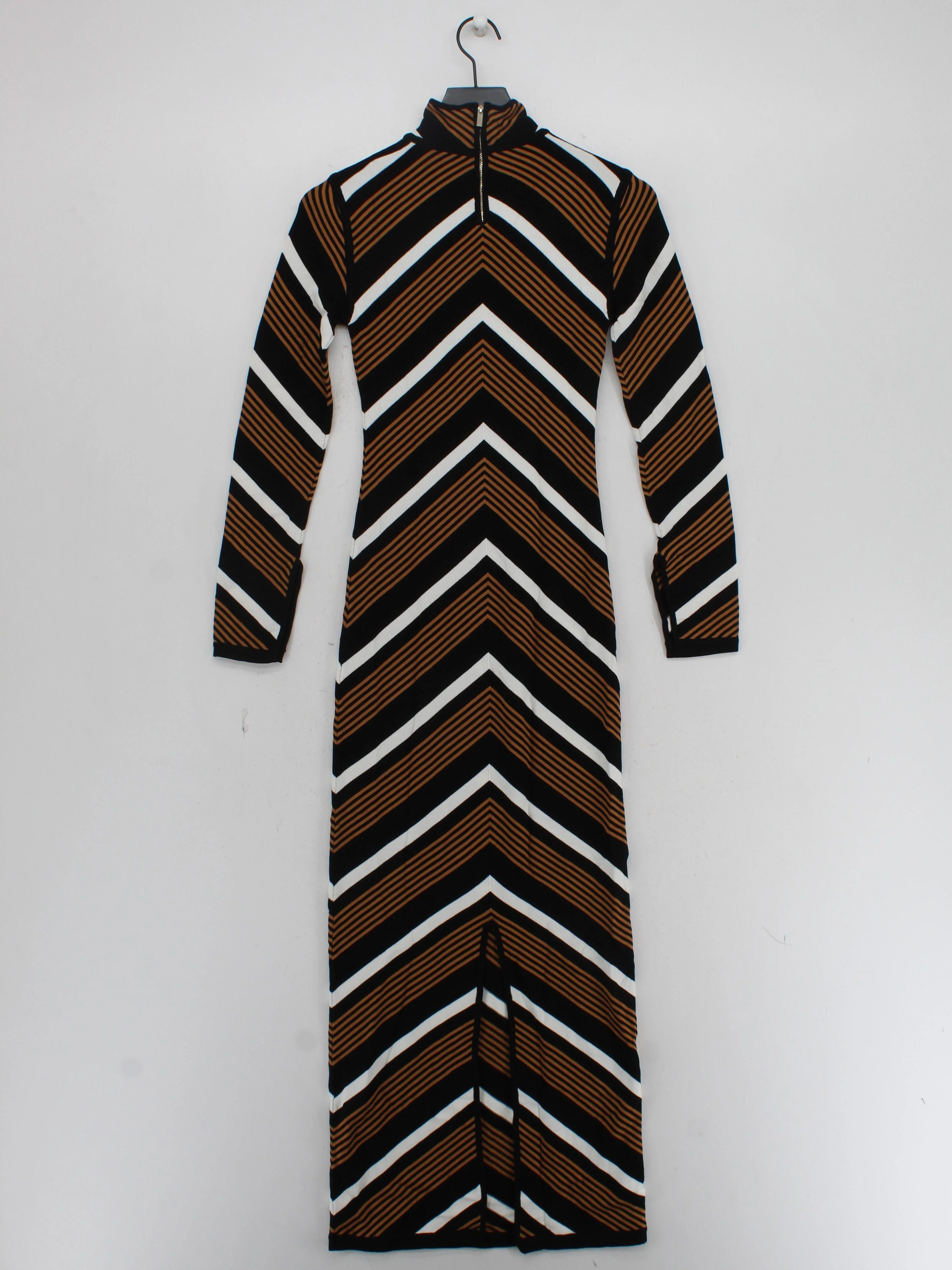 Karen Millen Bodycon Maxi Dress XS in Multi RRP £149 - Image 2