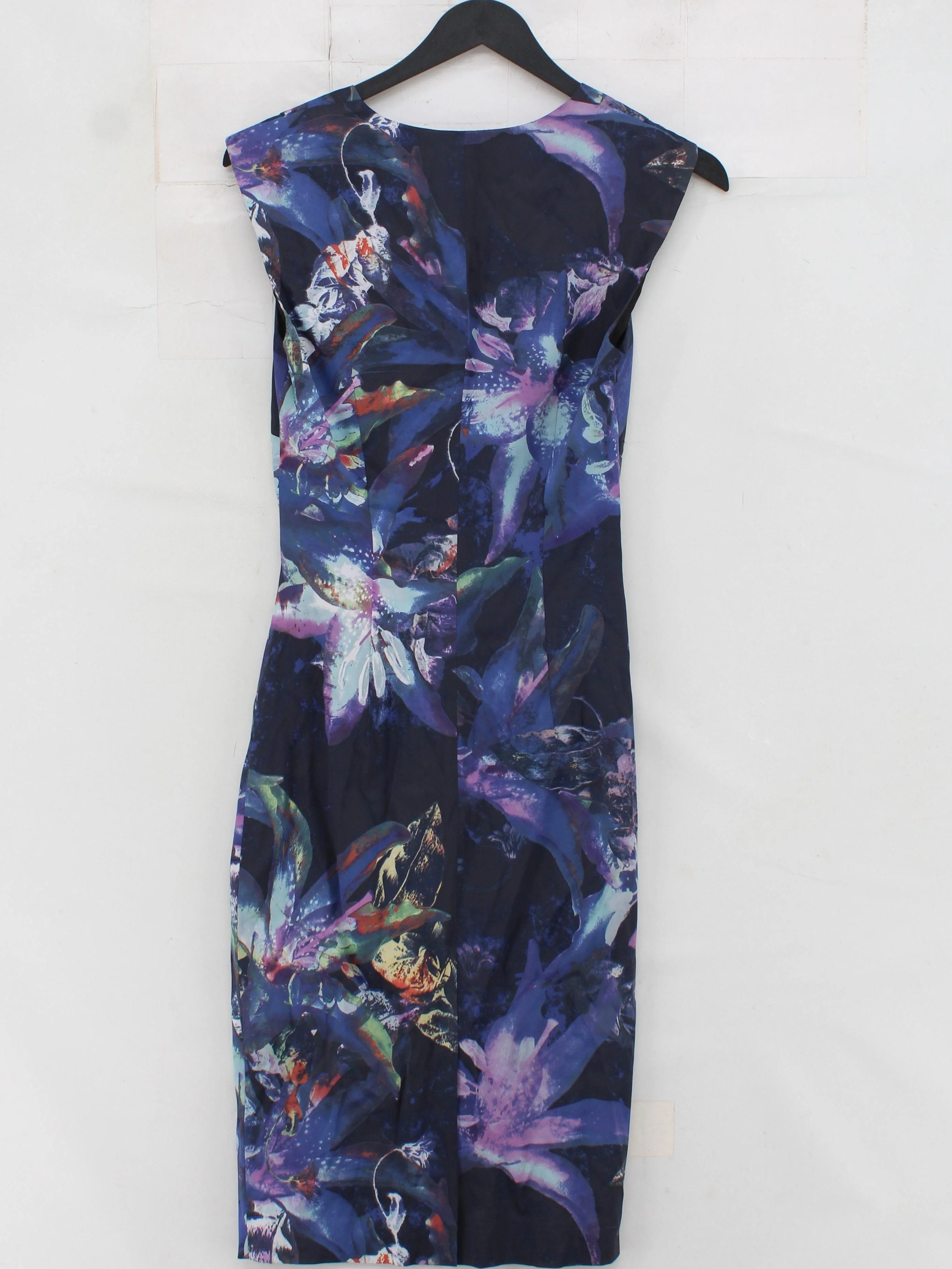 Karen Millen Bodycon Midi Dress in Blue - Image 2