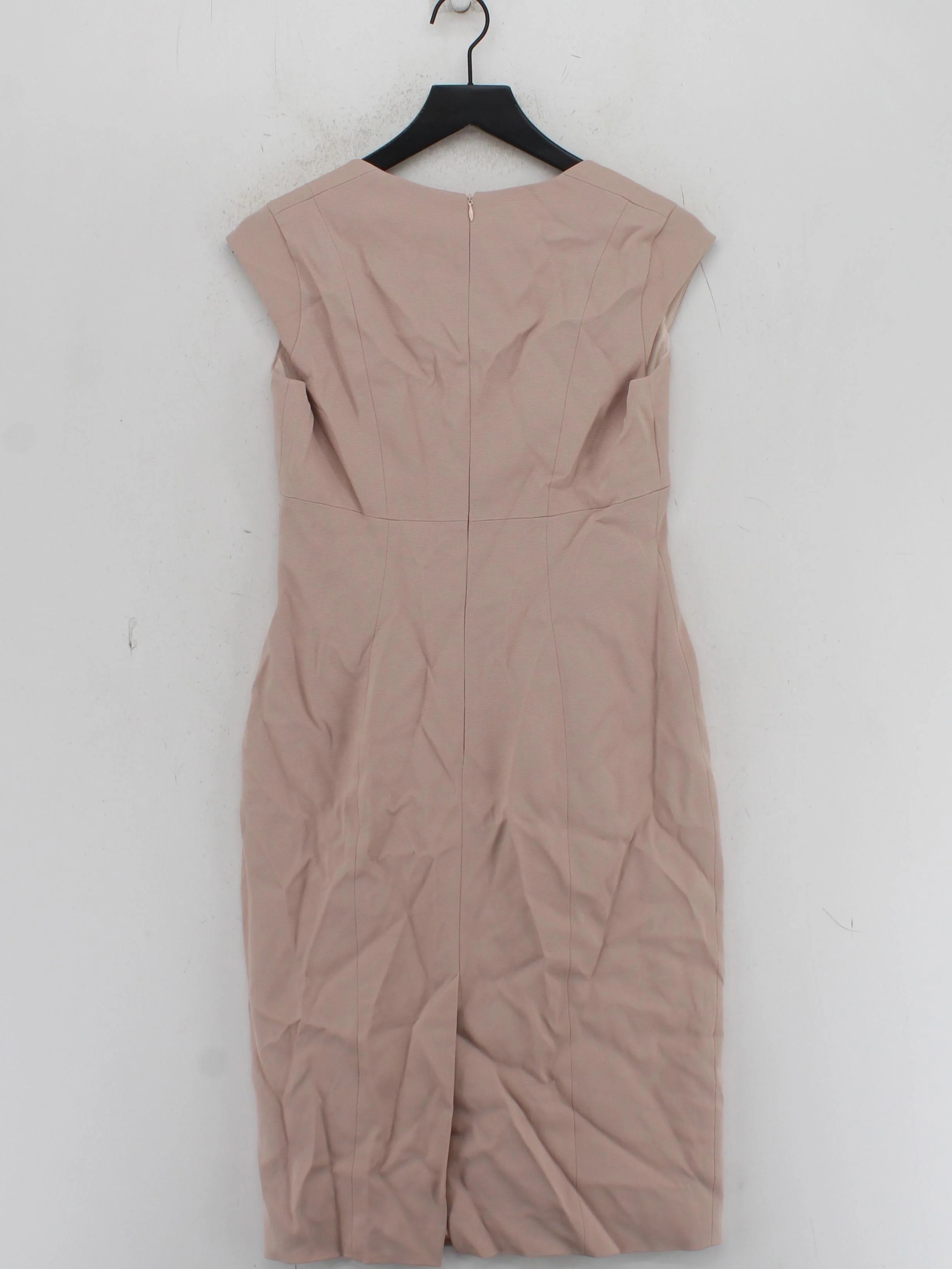 Karen Millen Bodycon Midi Dress in Cream RRP £229 - Image 2