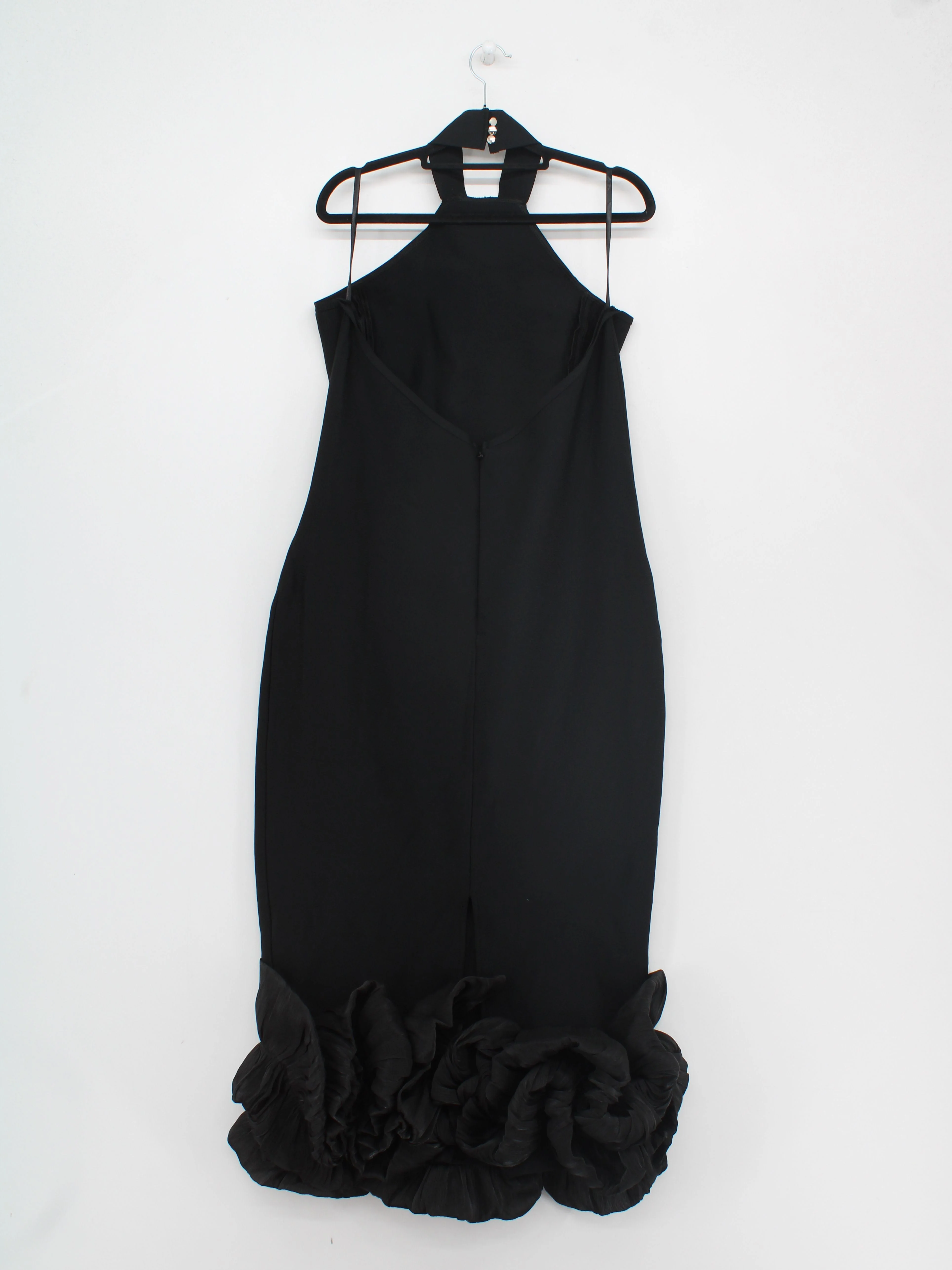 Karen Millen Bodycon Midi Dress L in Black RRP £119 - Image 2